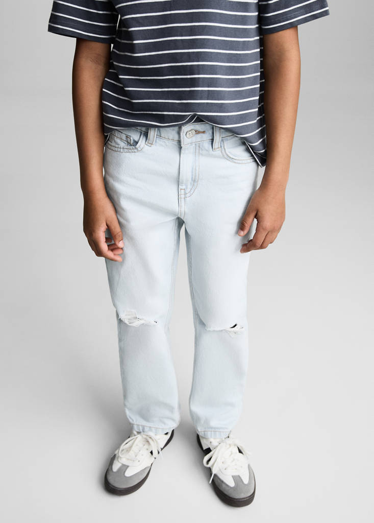Decorative ripped jeans - thumbnail 2