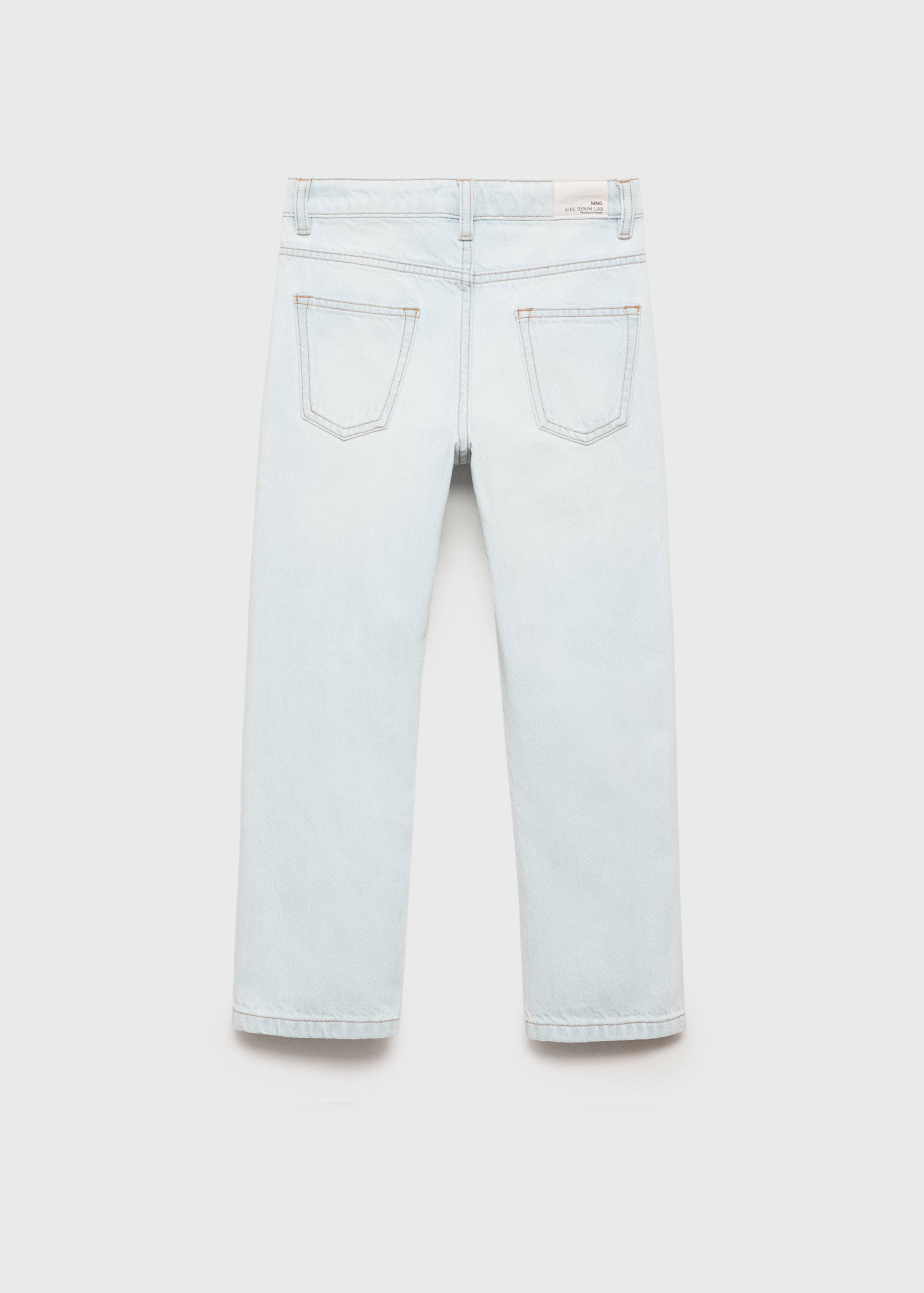 Jeans rotos decorativos - Reverso del artículo