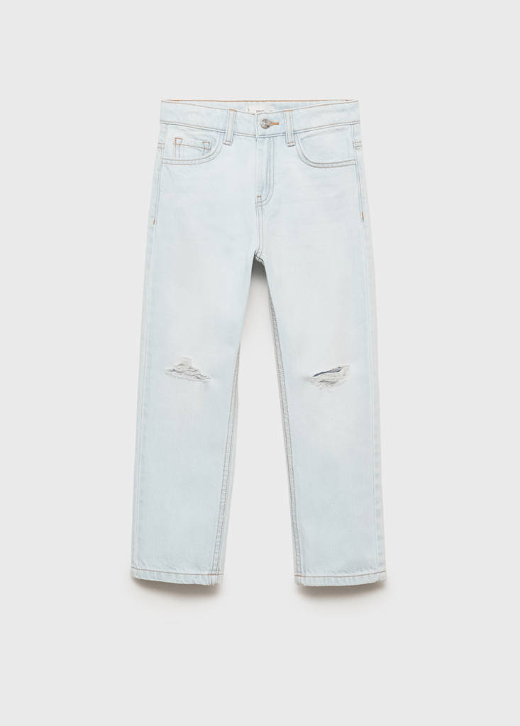 Decorative ripped jeans - thumbnail 4