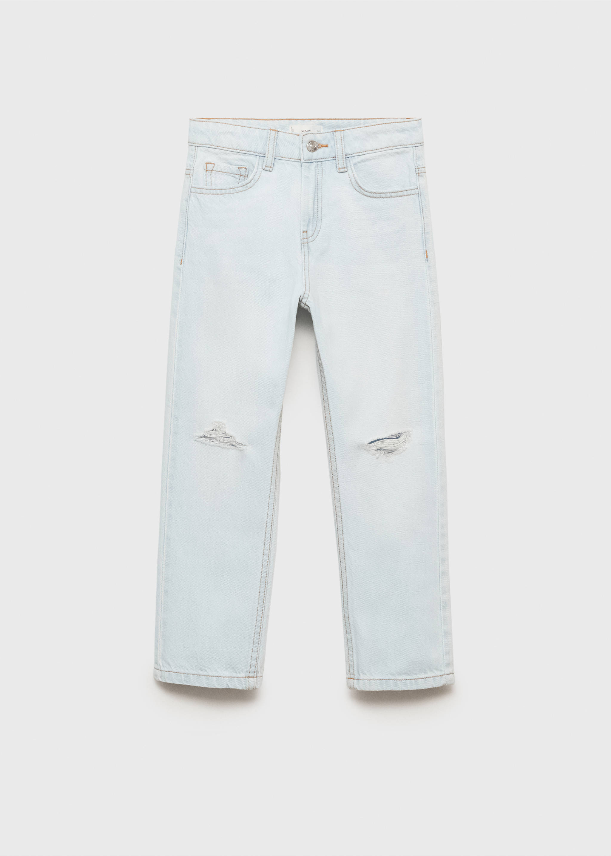 Jeans rotos decorativos - Artículo sin modelo, Azul claro. Ref: 87002900-00.