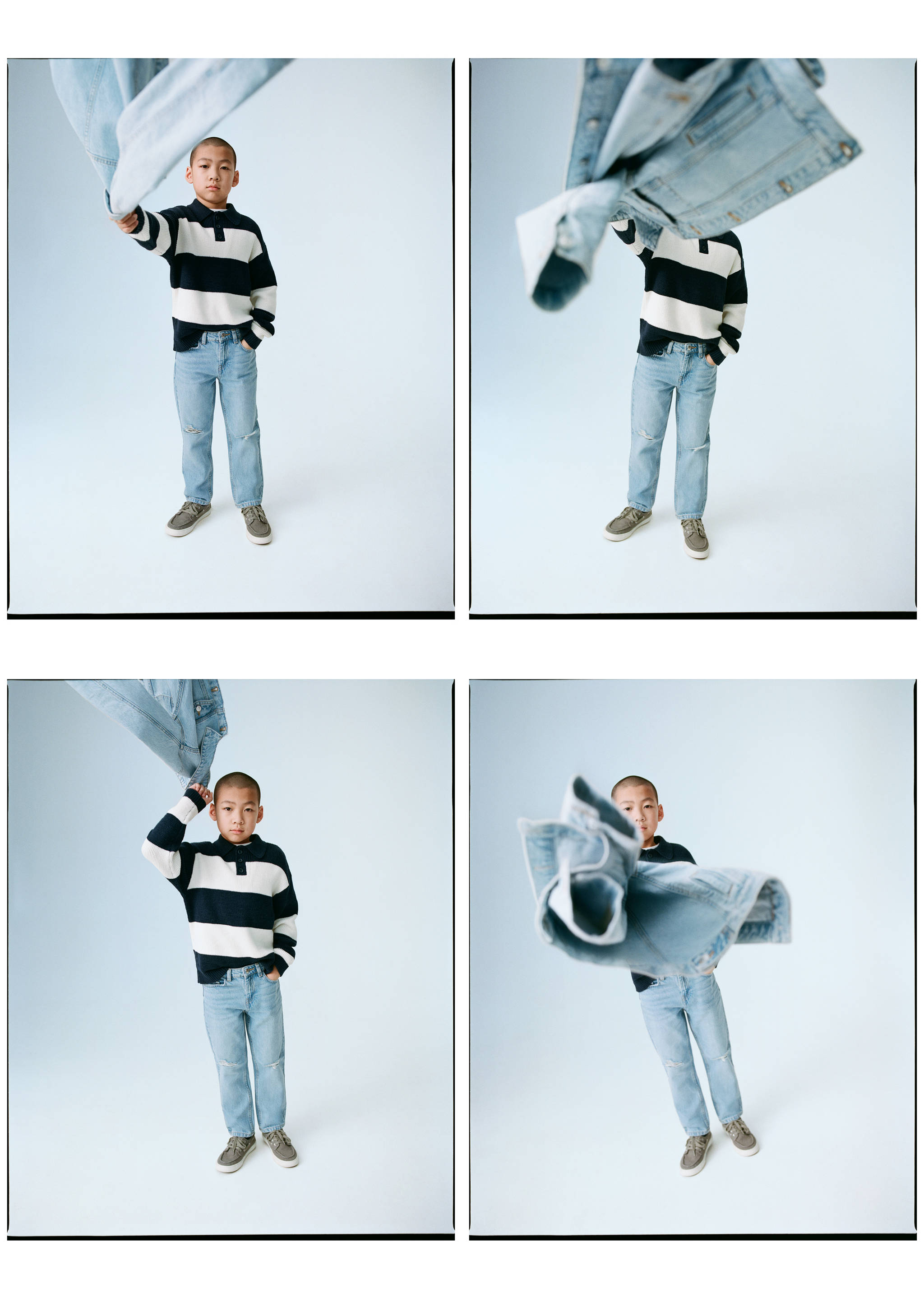 Decorative ripped jeans - Details of the article 5