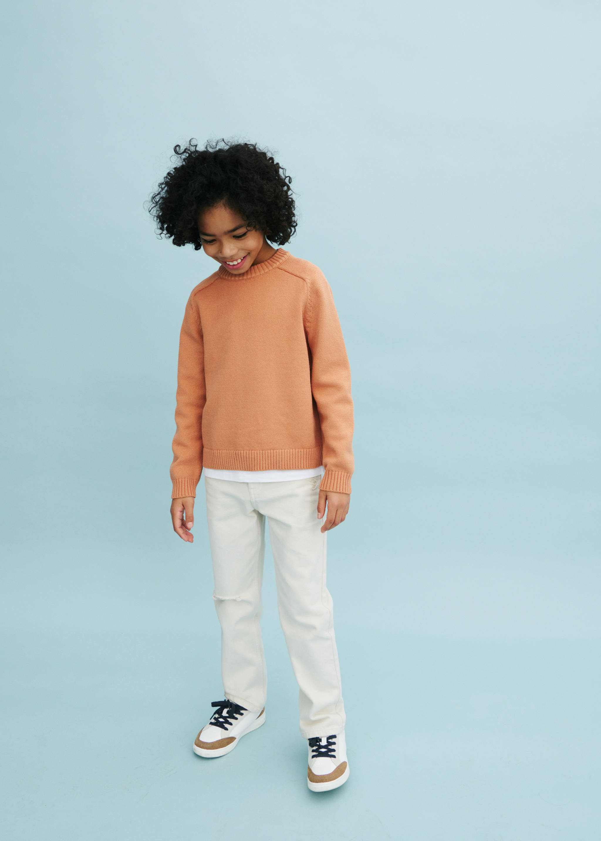 Jean droit déchirures décoratives - Détail de l'article 5