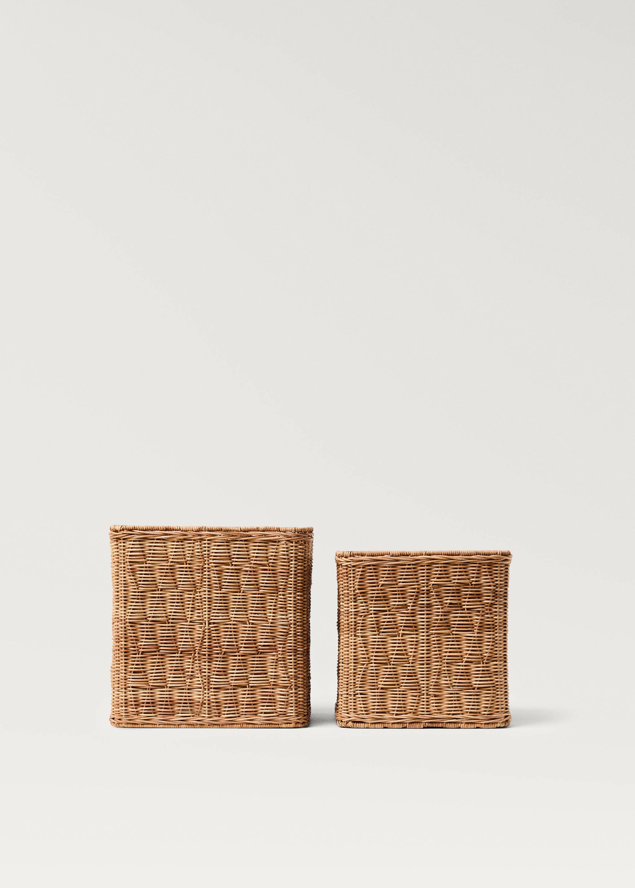 Small square rattan basket - Details of the article 3
