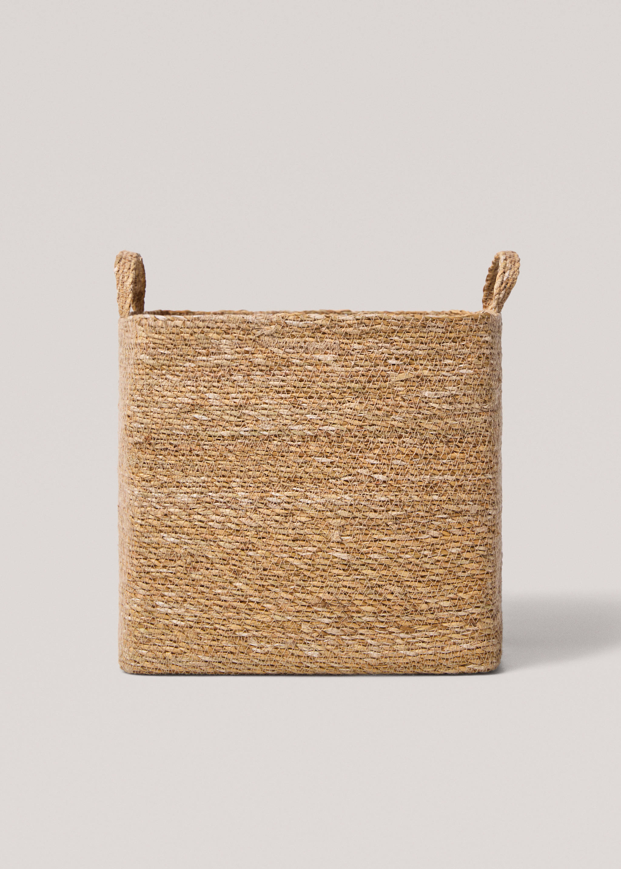Small seagrass basket with handles - Article without model