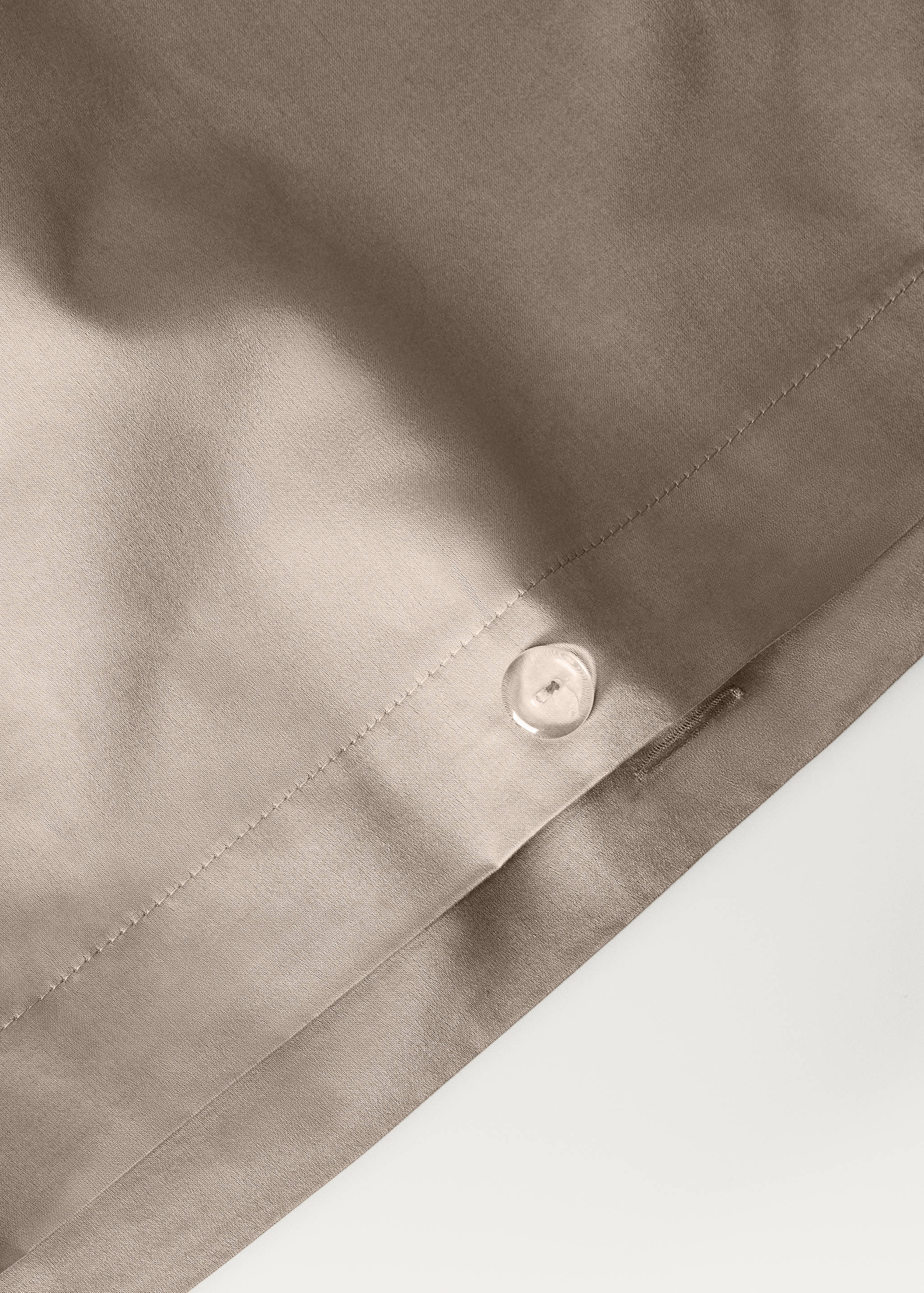 600-thread count satin cotton duvet cover for 53.15/55.12 in bed - Details of the article 1