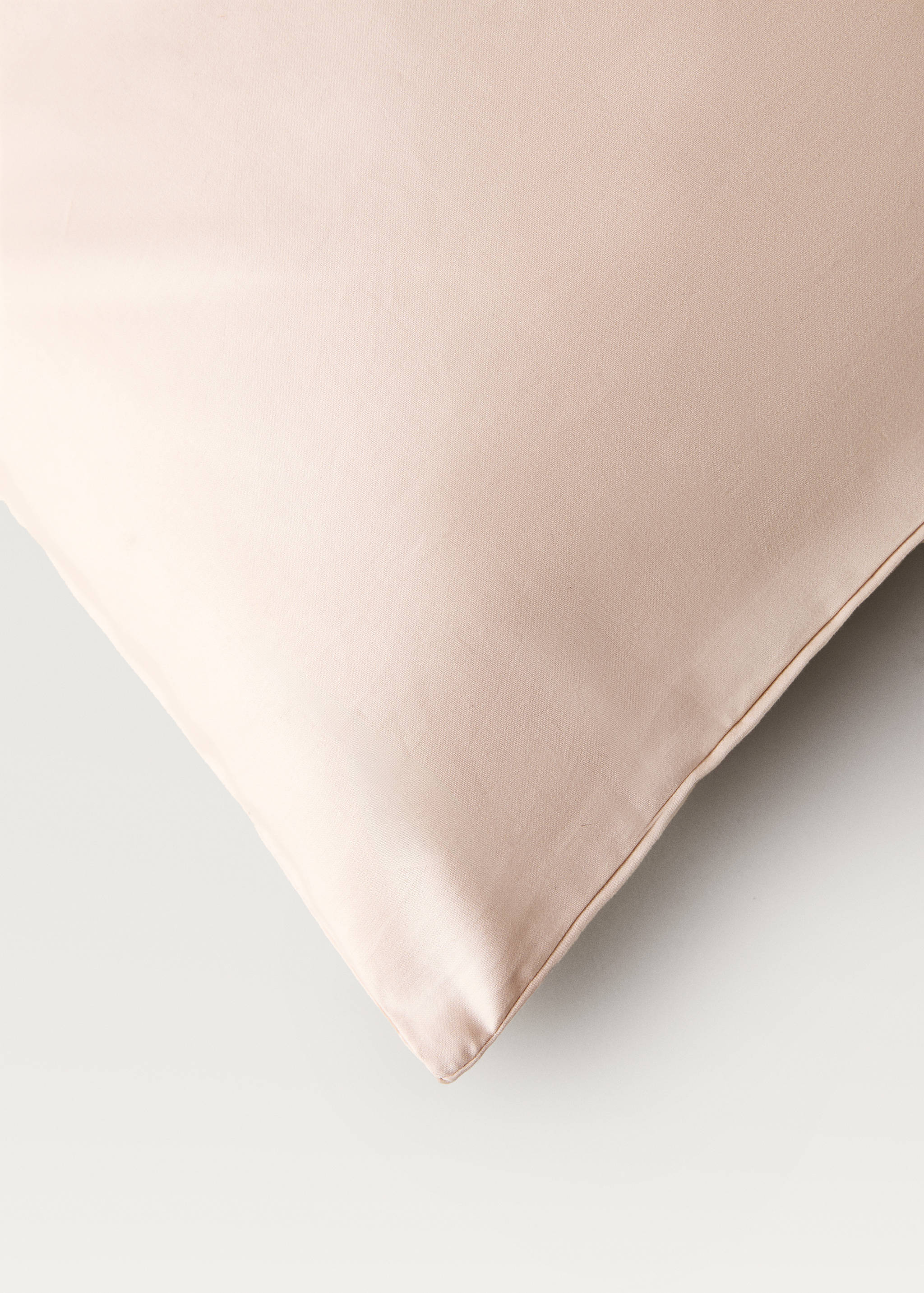 600 threads satin cotton duvet cover Superking bed - Details of the article 3