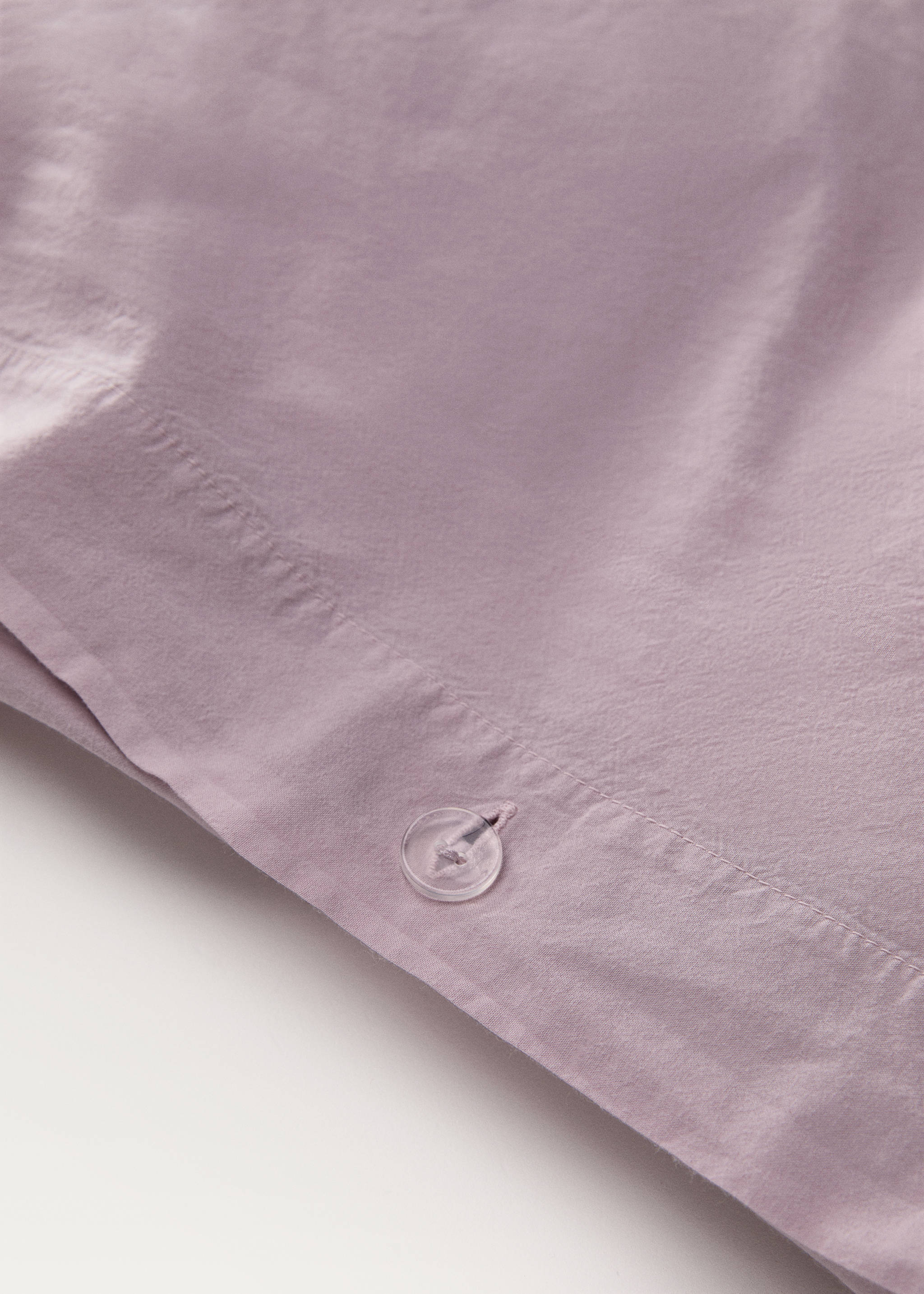 Washed-cotton duvet cover Single bed - Details of the article 1