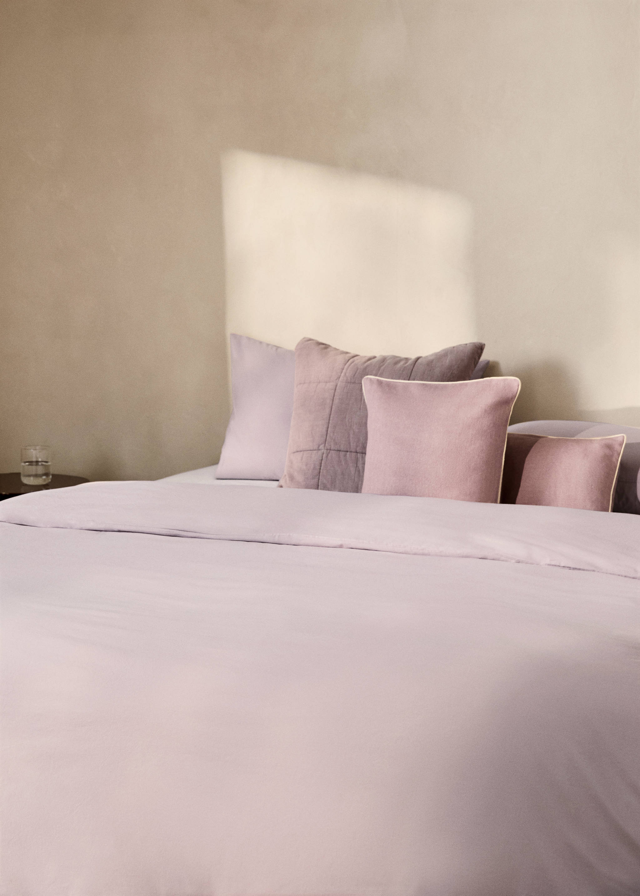 Washed-cotton duvet cover Queen bed - Details of the article 8