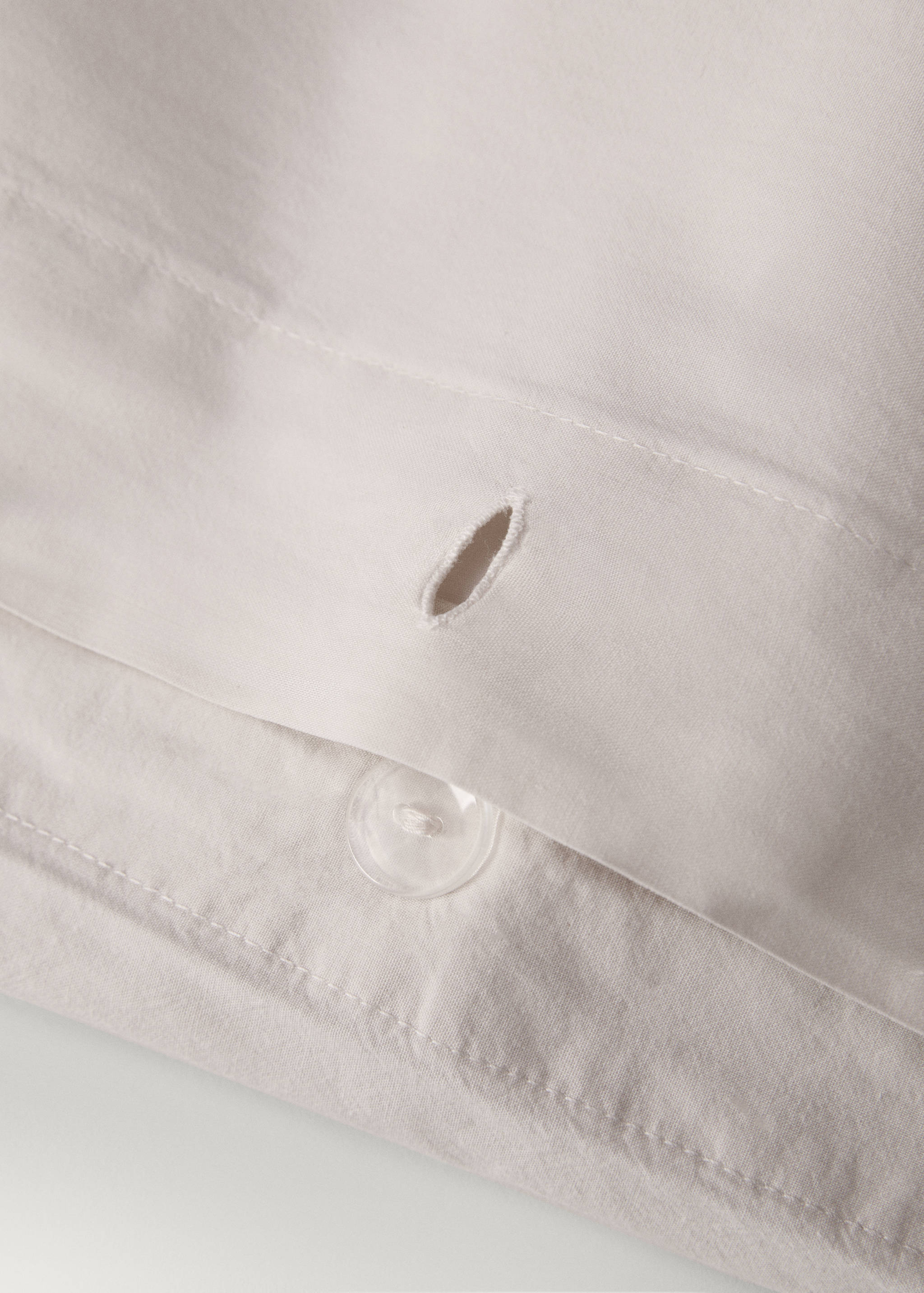 Washed cotton duvet cover King bed - Details of the article 1