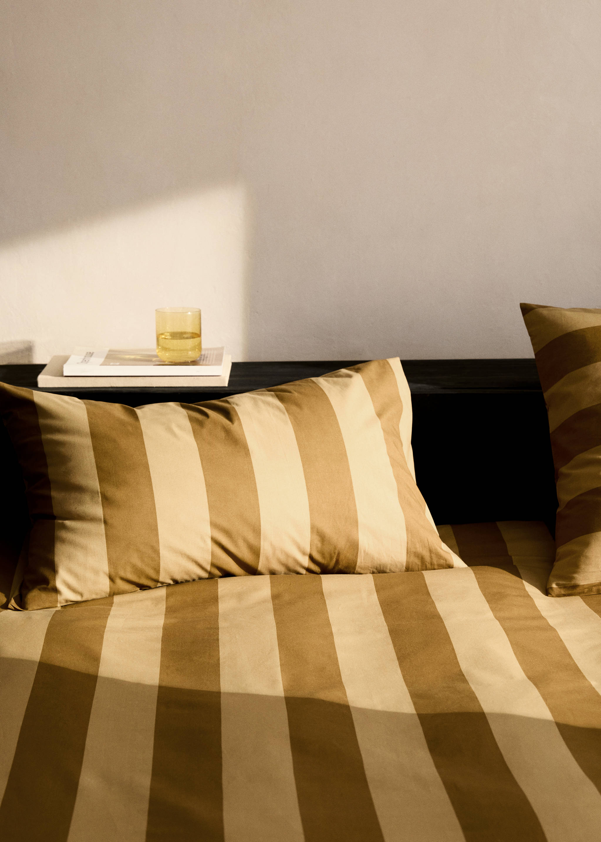 500-thread cotton percale striped duvet cover for 53.15/55.12 in bed - Details of the article 7