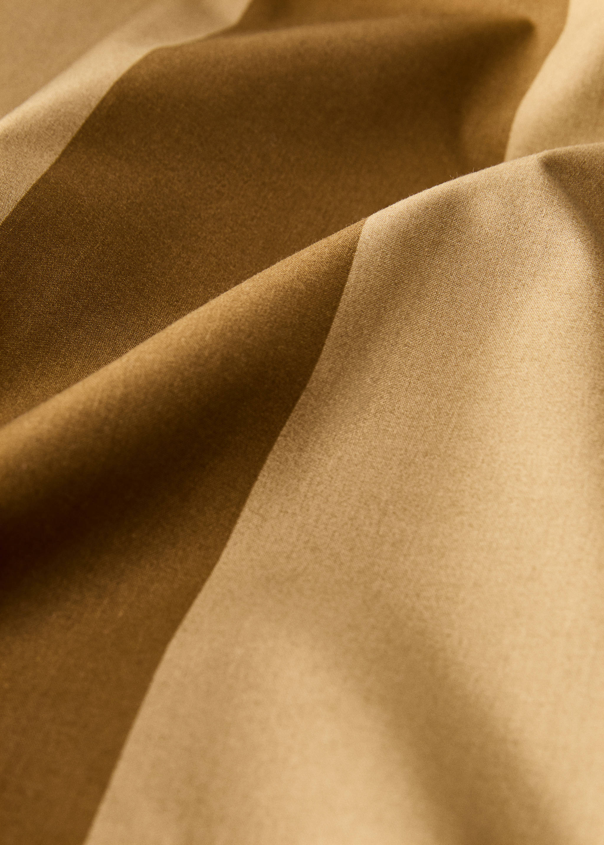 500-thread cotton percale striped duvet cover for 53.15/55.12 in bed - Medium plane