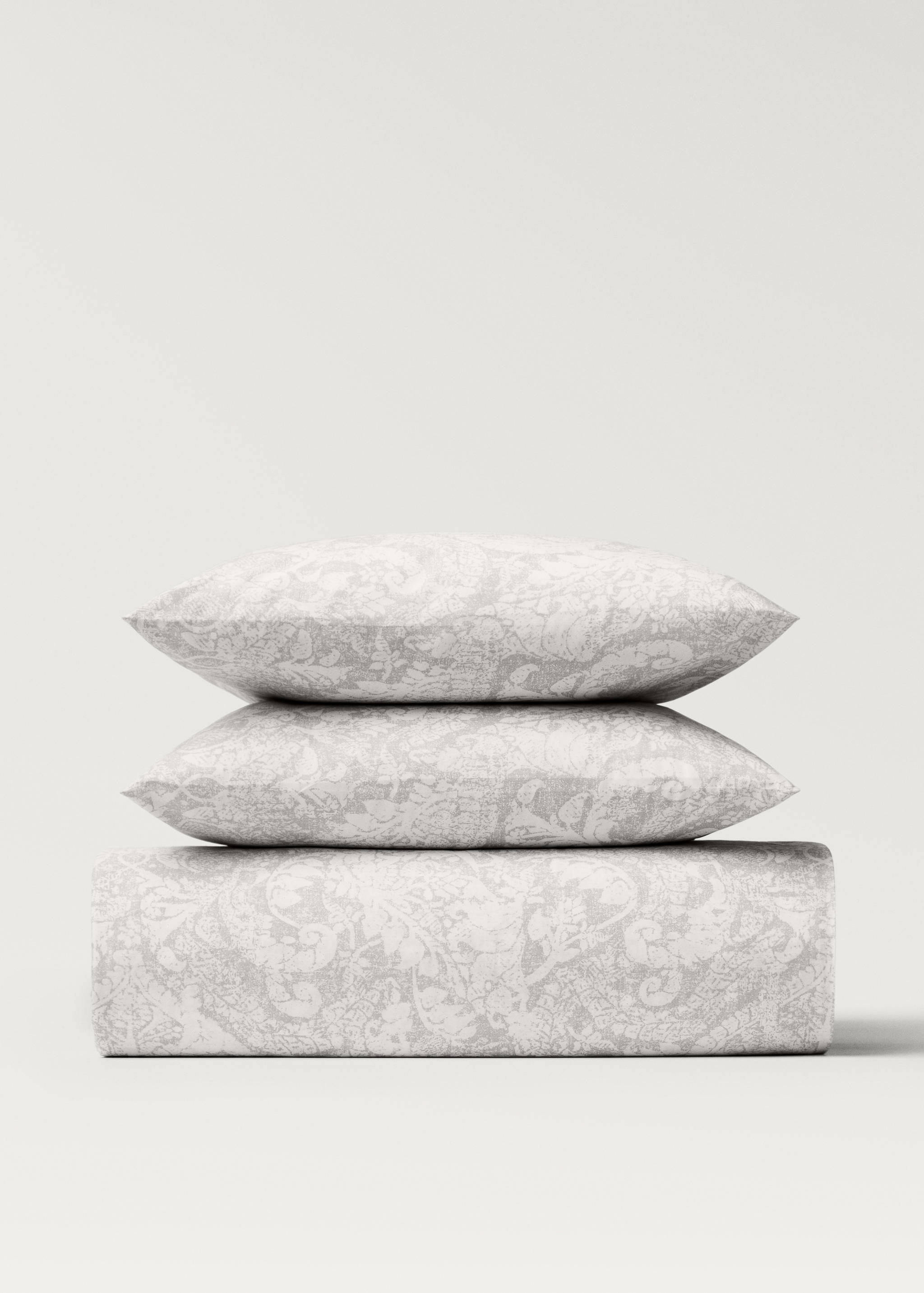 Housse de couette coton imprimé cachemire lit 90 cm - Article sans modèle