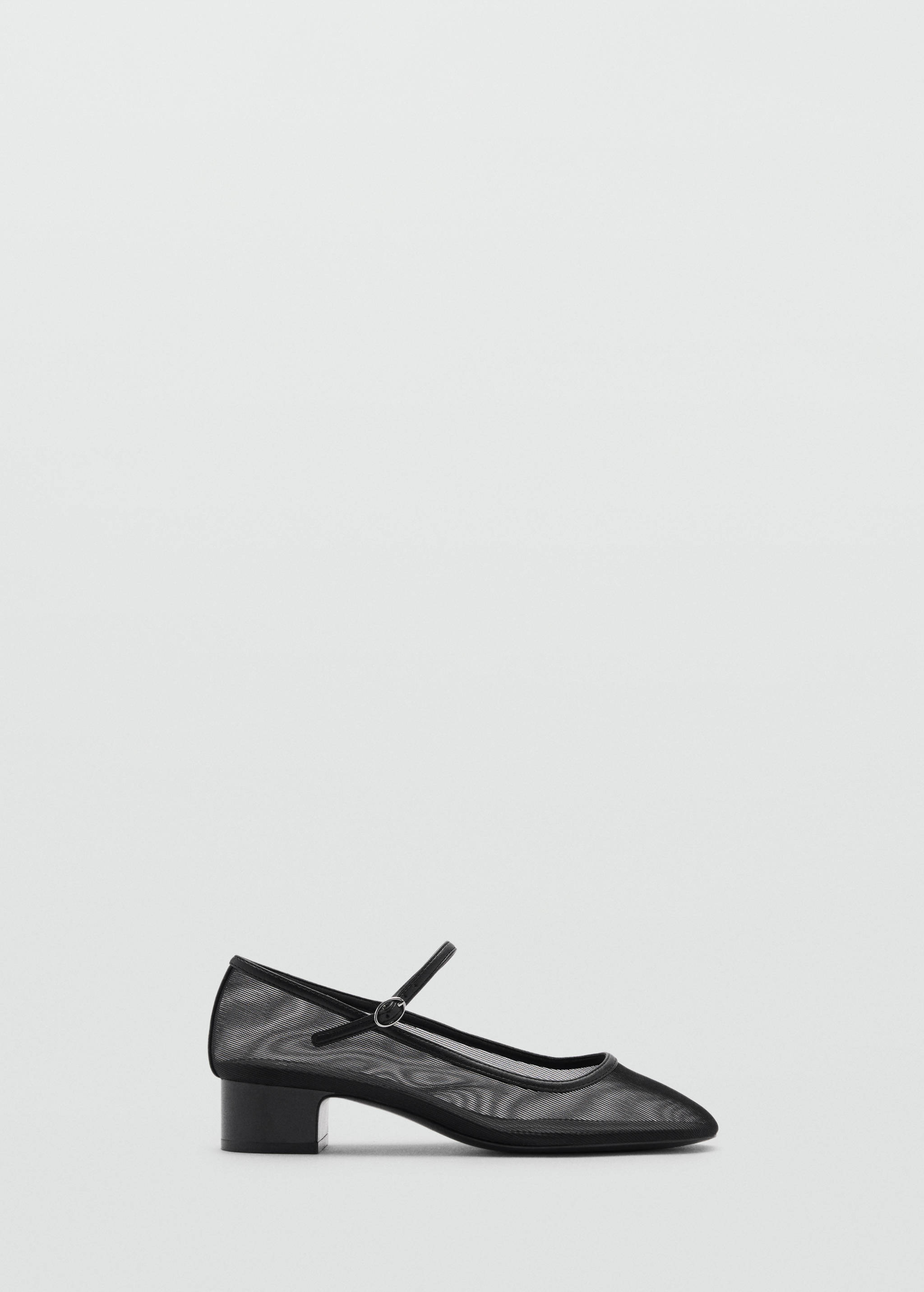 Mesh shoes with buckle strap - Article without model