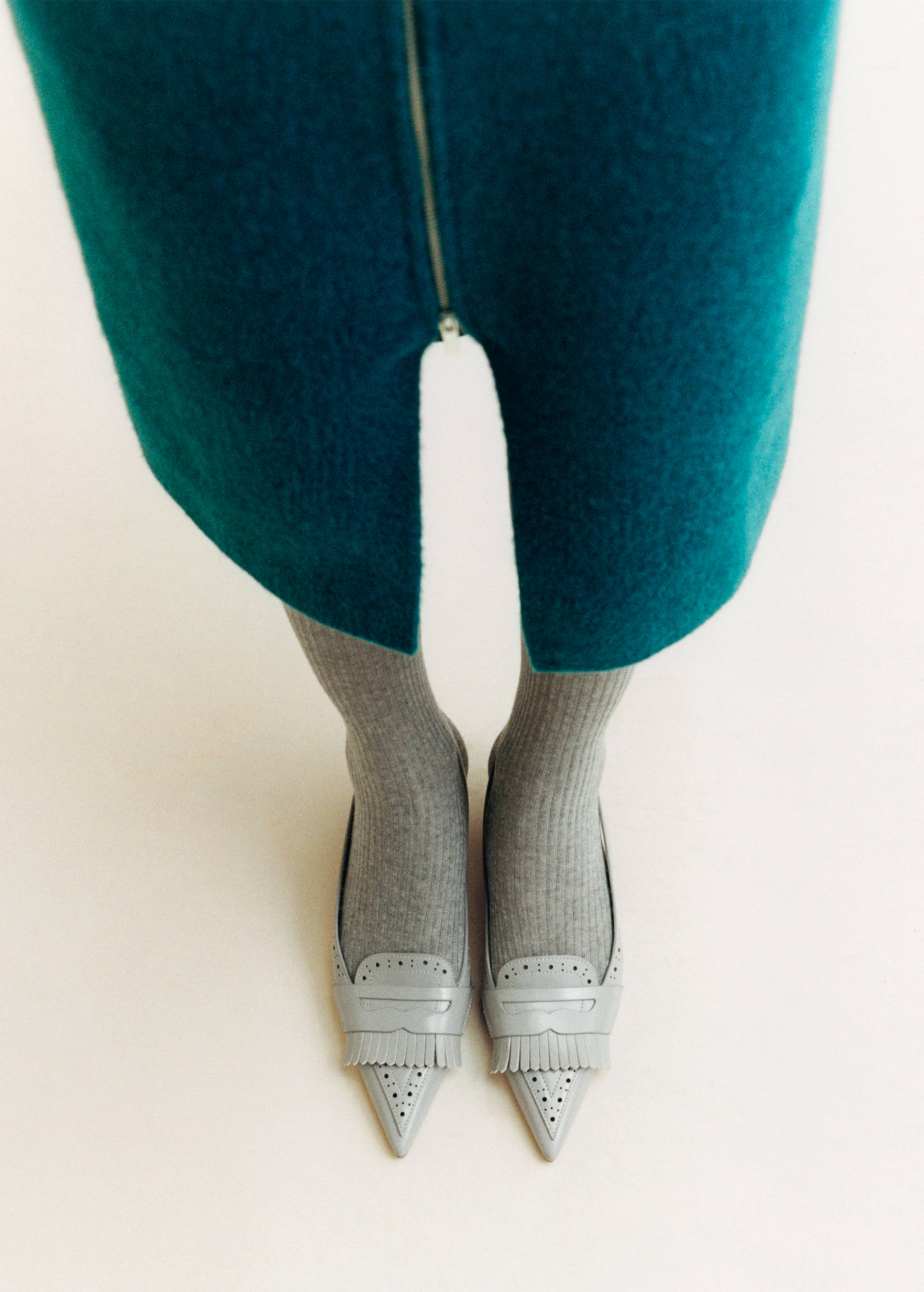 Fringe-heel shoes - General plane