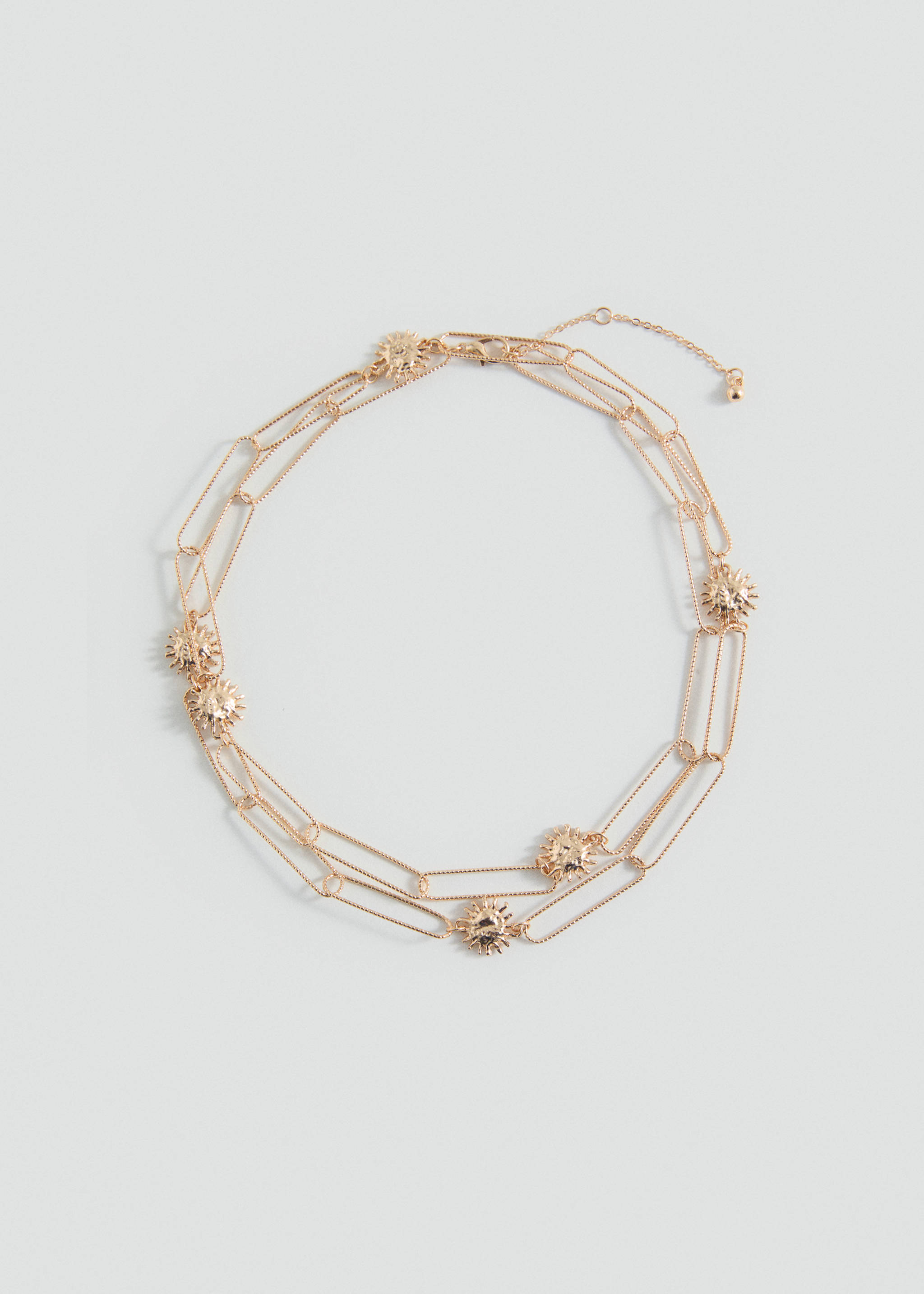 Intertwined necklace - Article without model