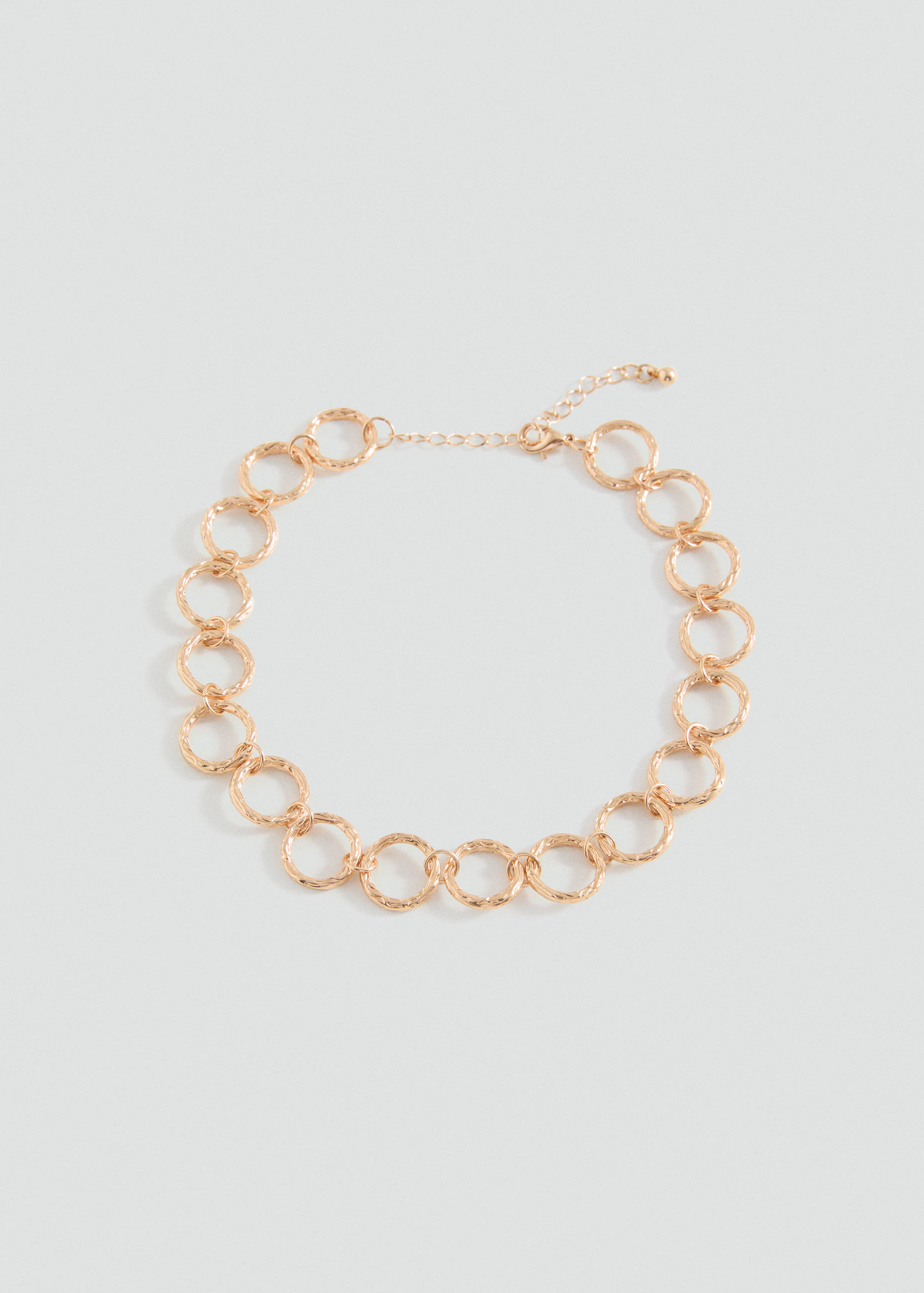 Combined hoops necklace - Article without model