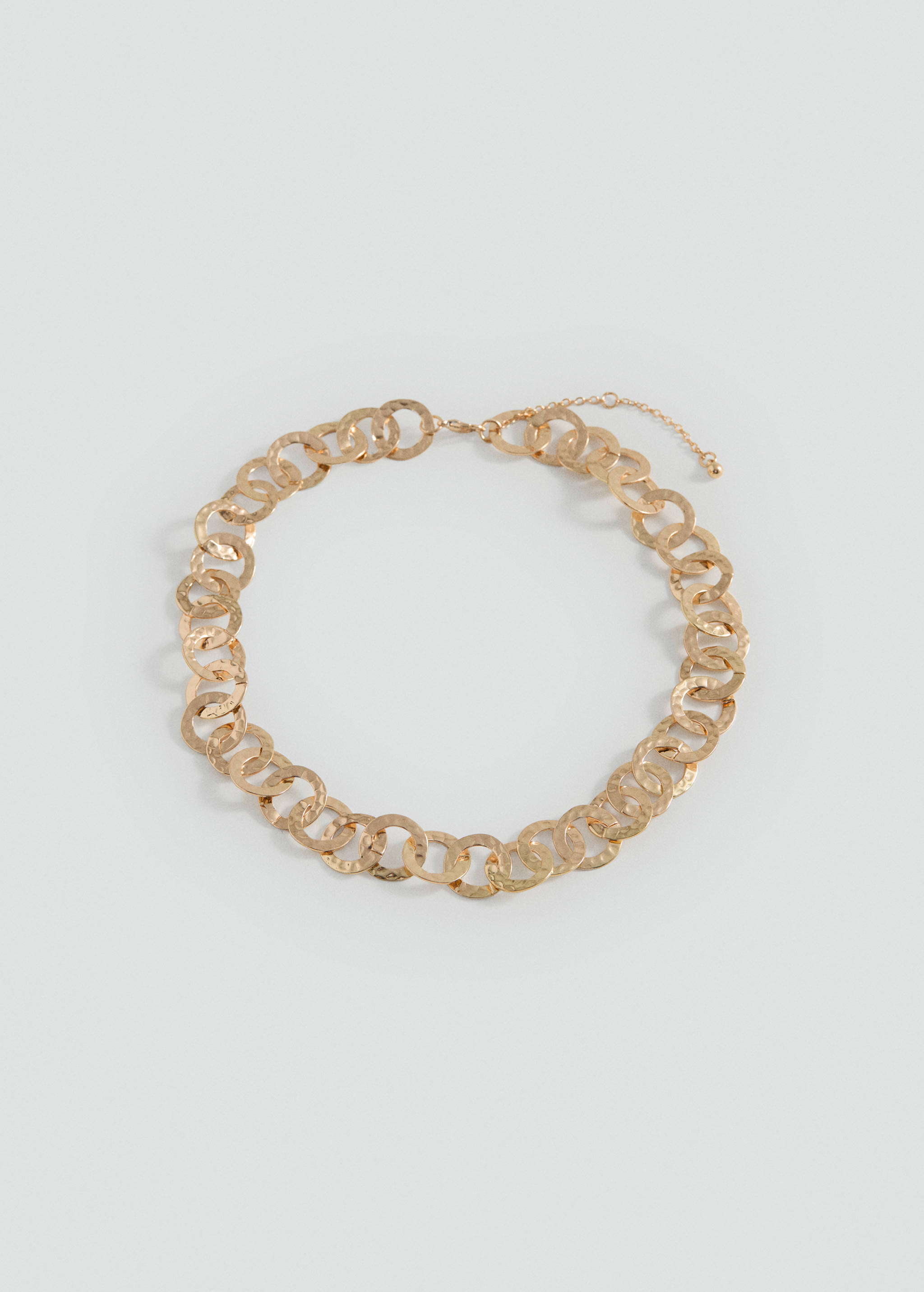 Interwoven hoops necklace - Article without model