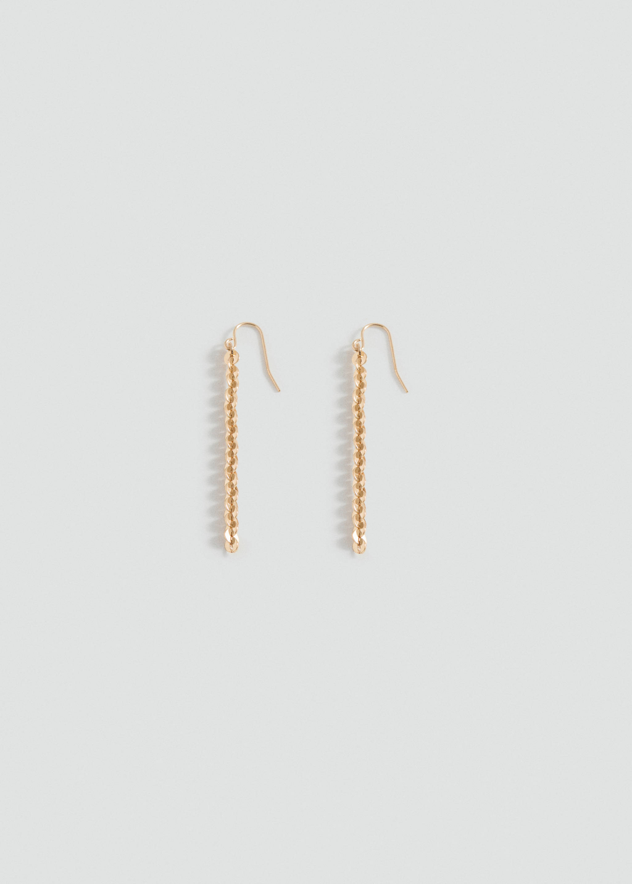 Long circle earrings - Article without model