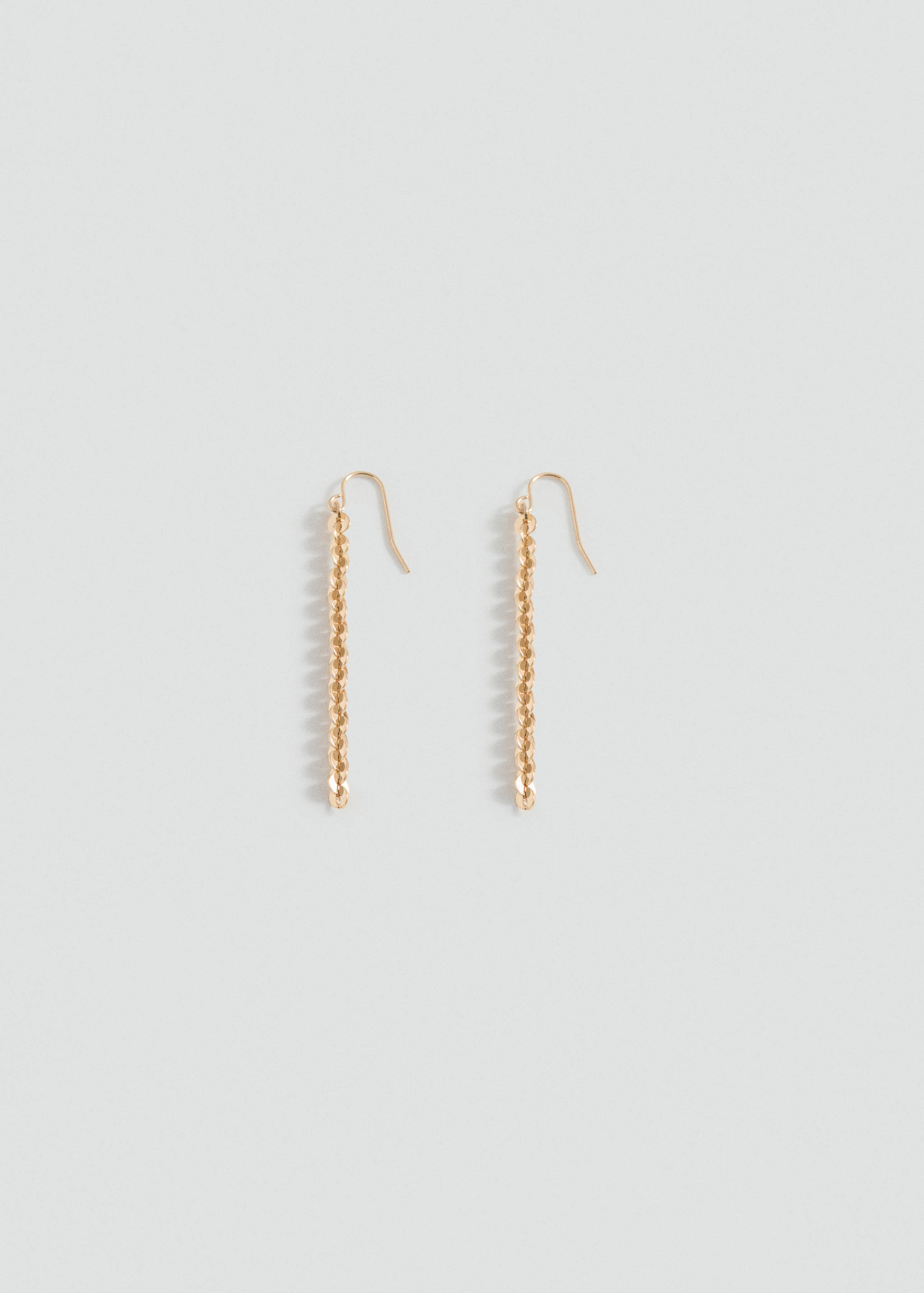 Pendientes largos círculos - Artículo sin modelo