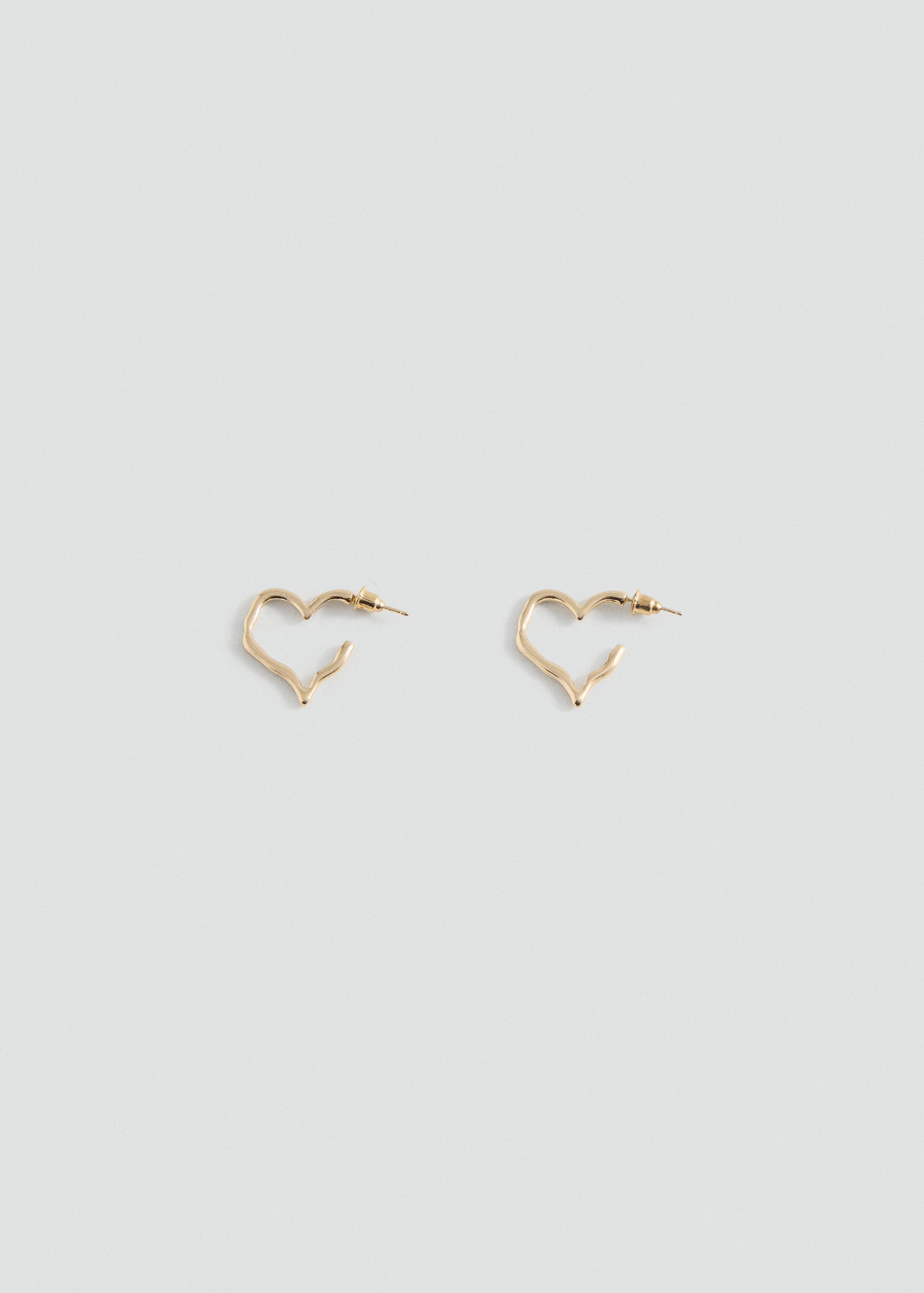 Heart-shape earrings - Article without model