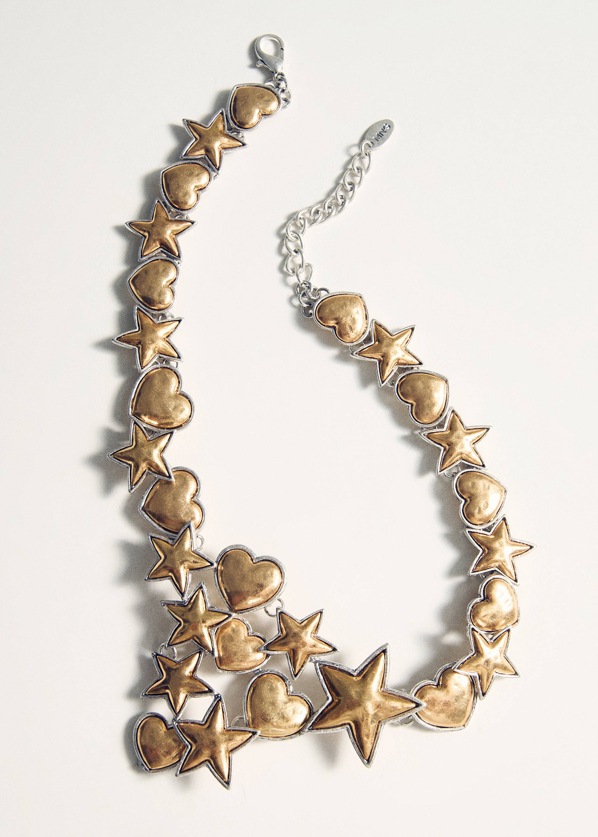 Combined-shapes necklace - Details of the article 5