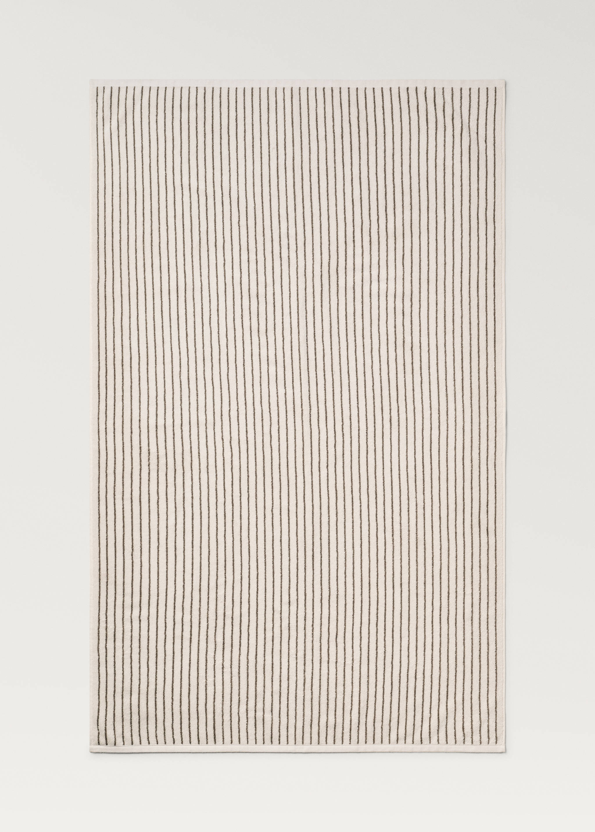 Two-toned stripe bath towel - Details of the article 4