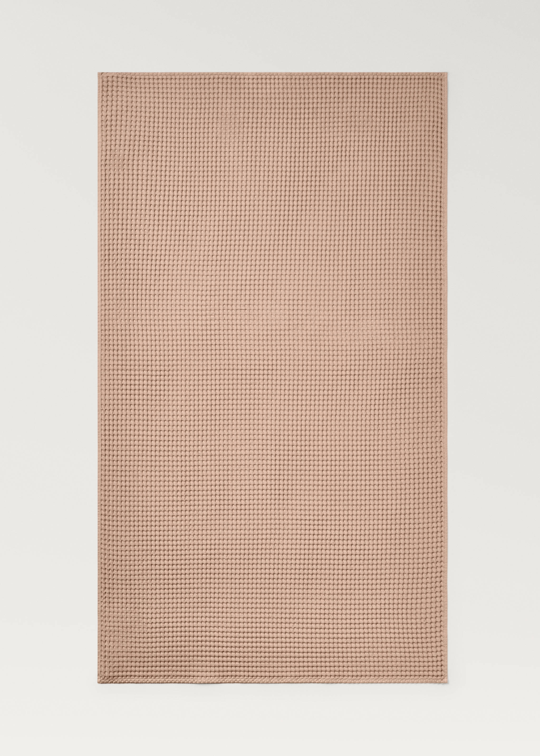 Washed cotton waffle bath towel - Article without model