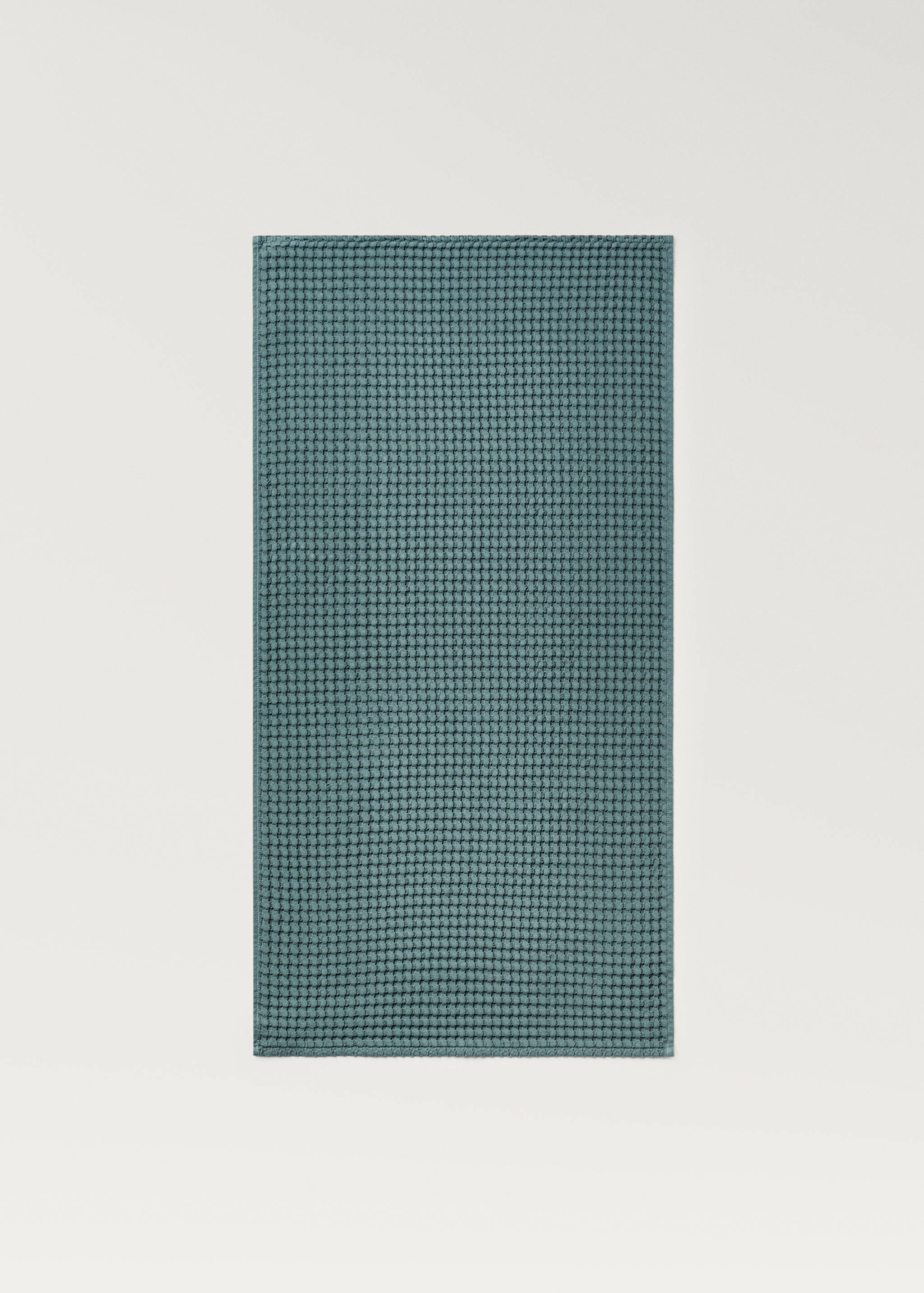 Washed waffle-cotton hand towel - Details of the article 3