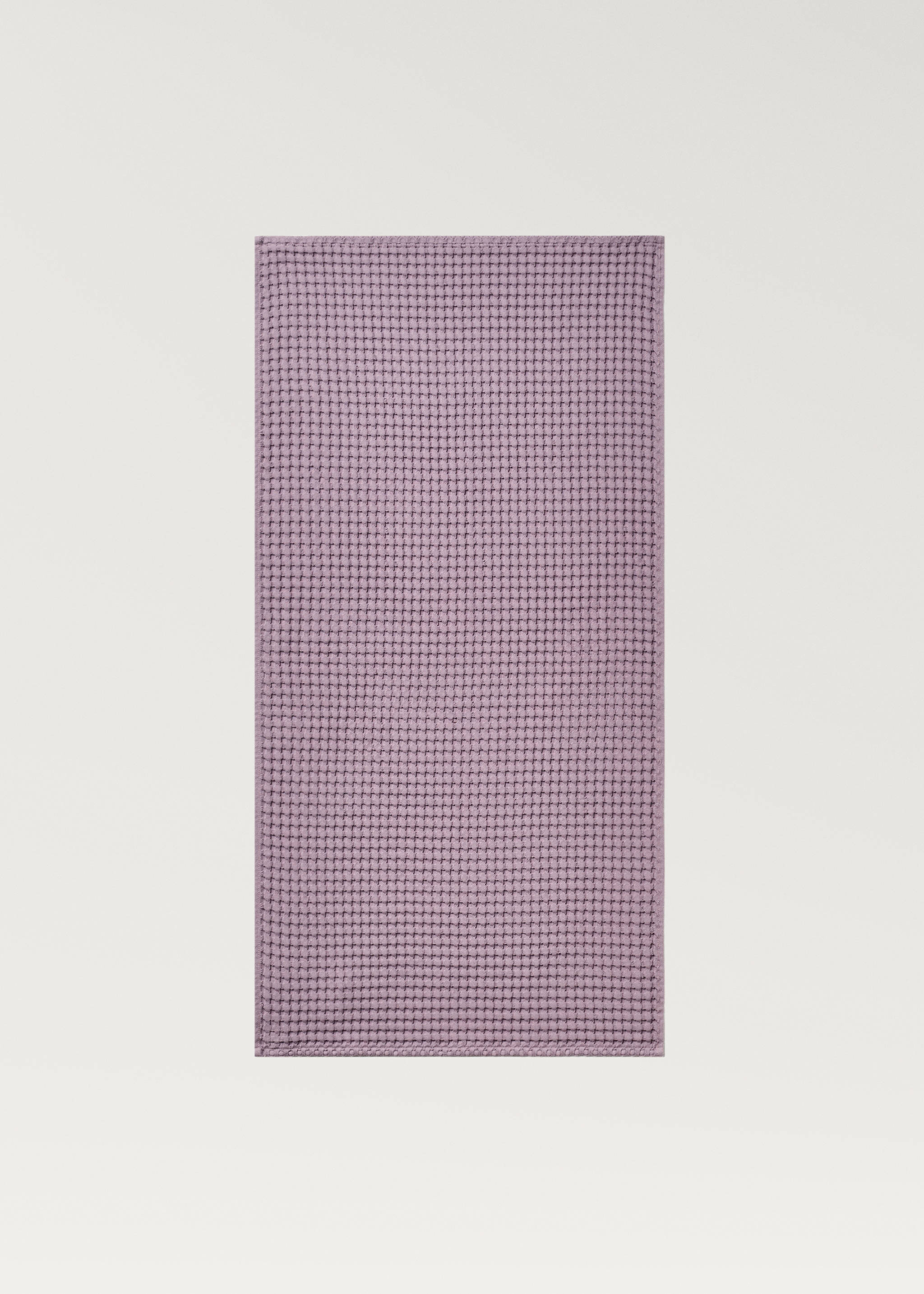 Washed waffle-cotton hand towel - Details of the article 3