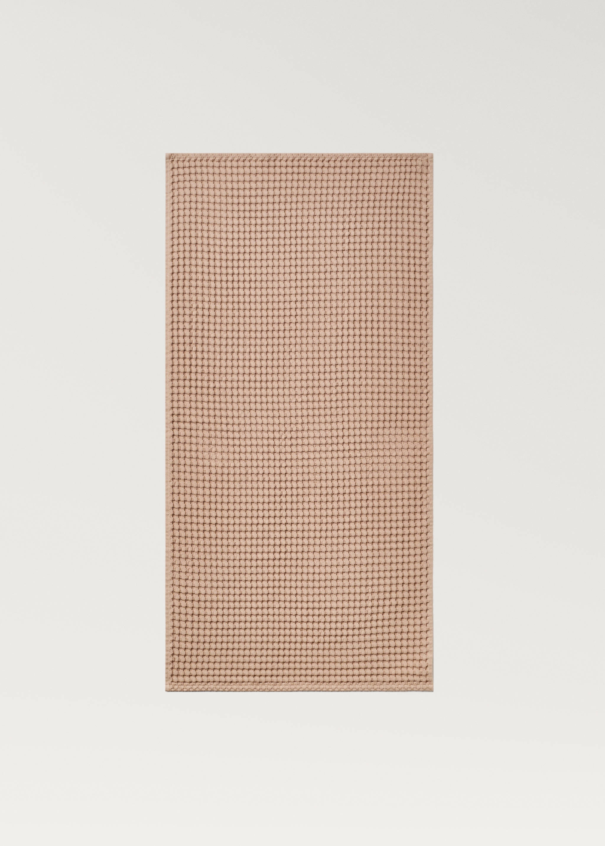 Washed waffle-cotton hand towel - Article without model