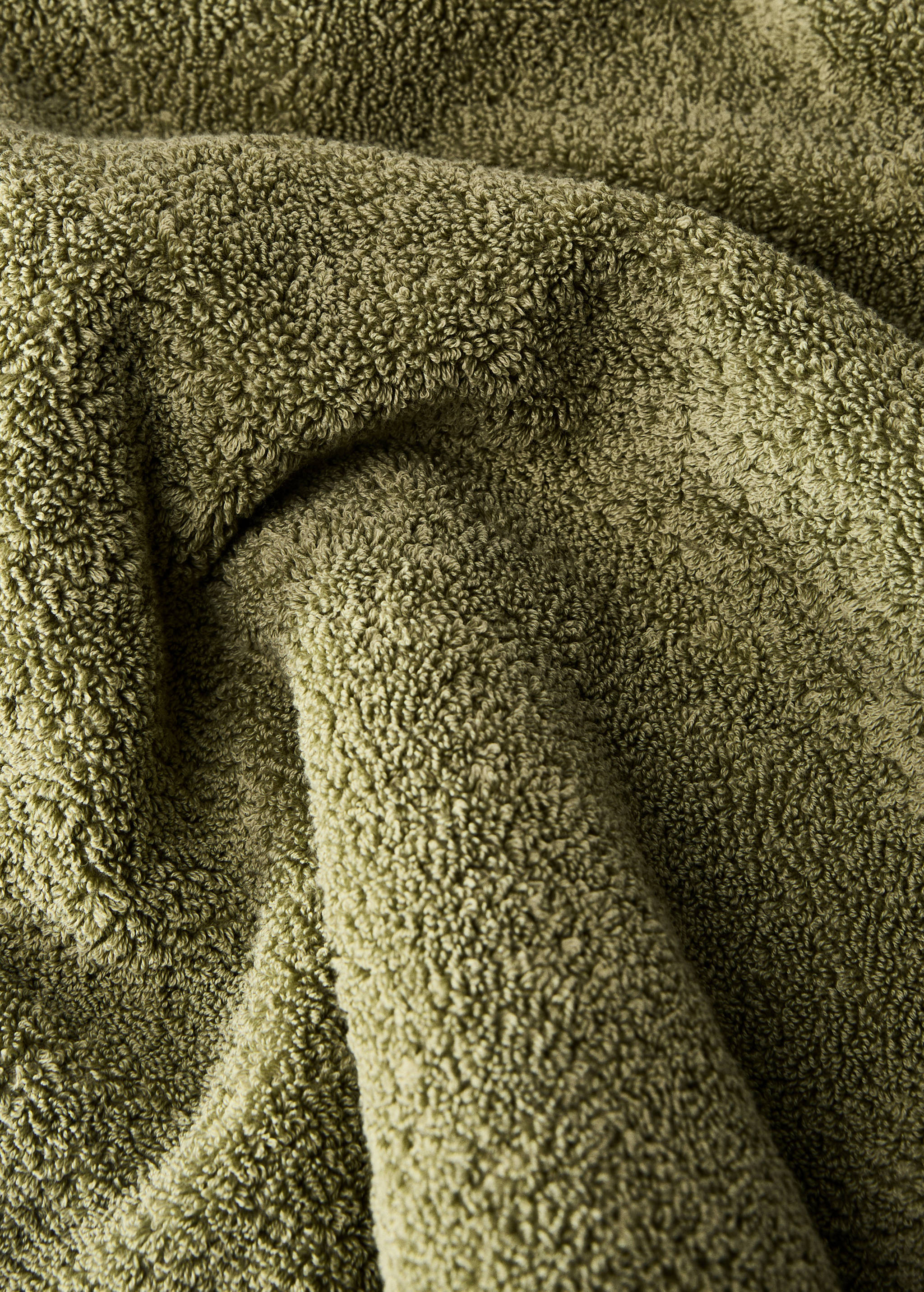 Bath towel with dyed piece - Details of the article 3