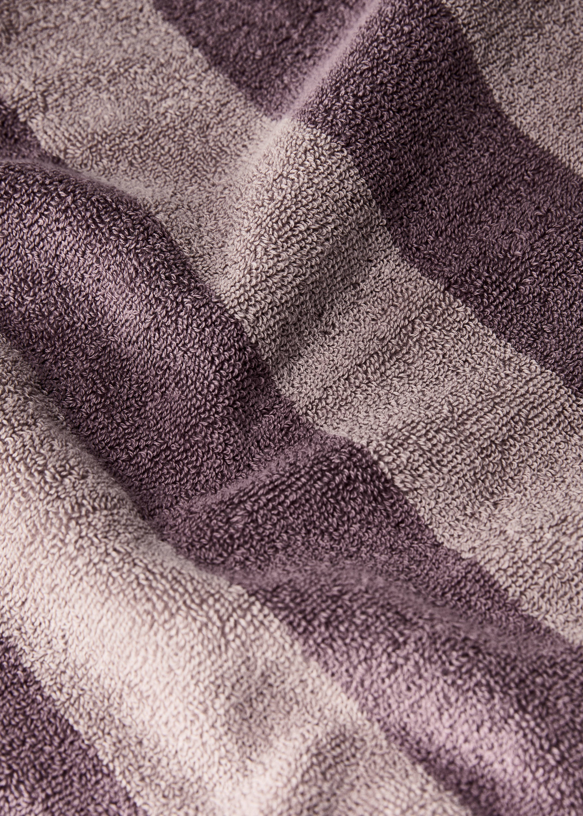 Handduk med tvåfärgade ränder - Detaljer om artikeln 1