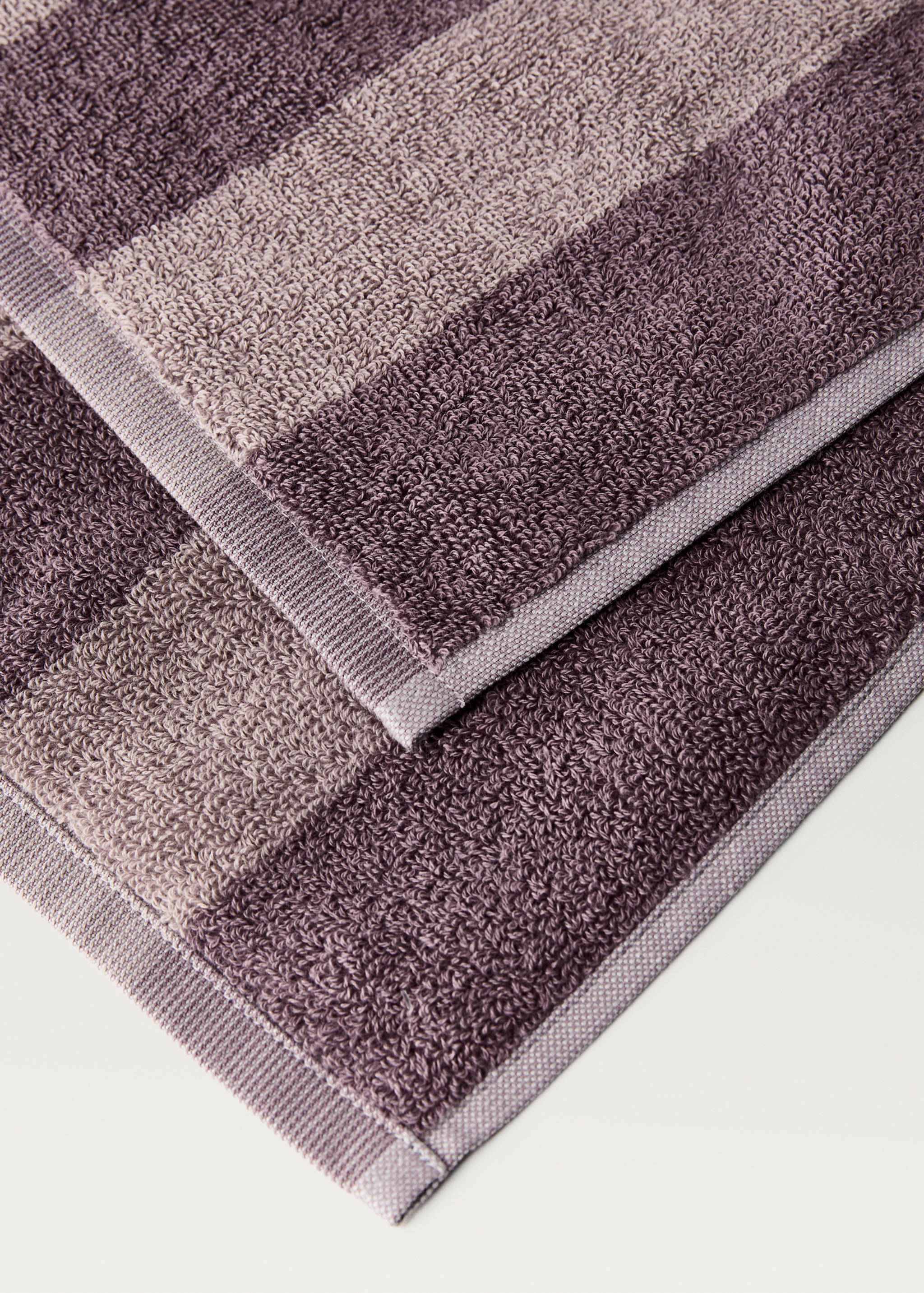 Handduk med tvåfärgade ränder - Detaljer om artikeln 2