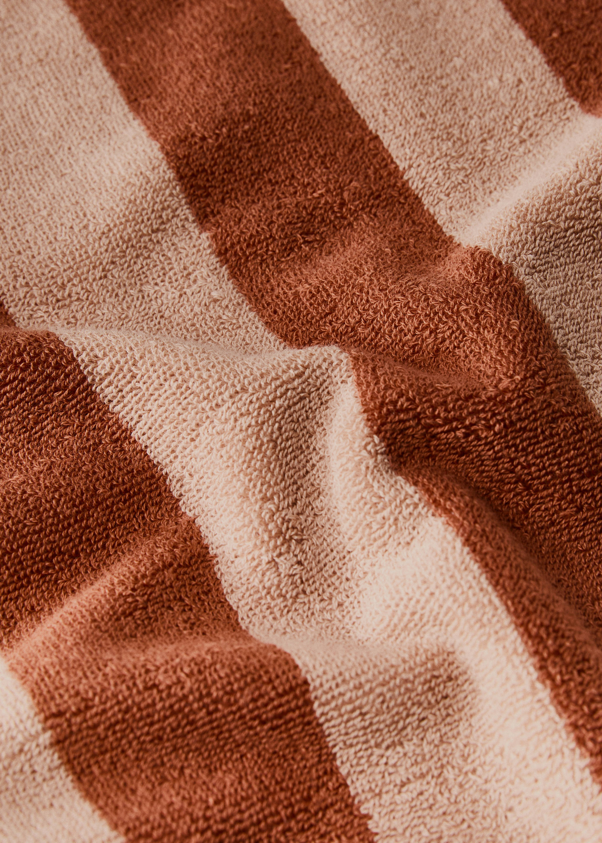 Handduk med tvåfärgade ränder - Detaljer om artikeln 1