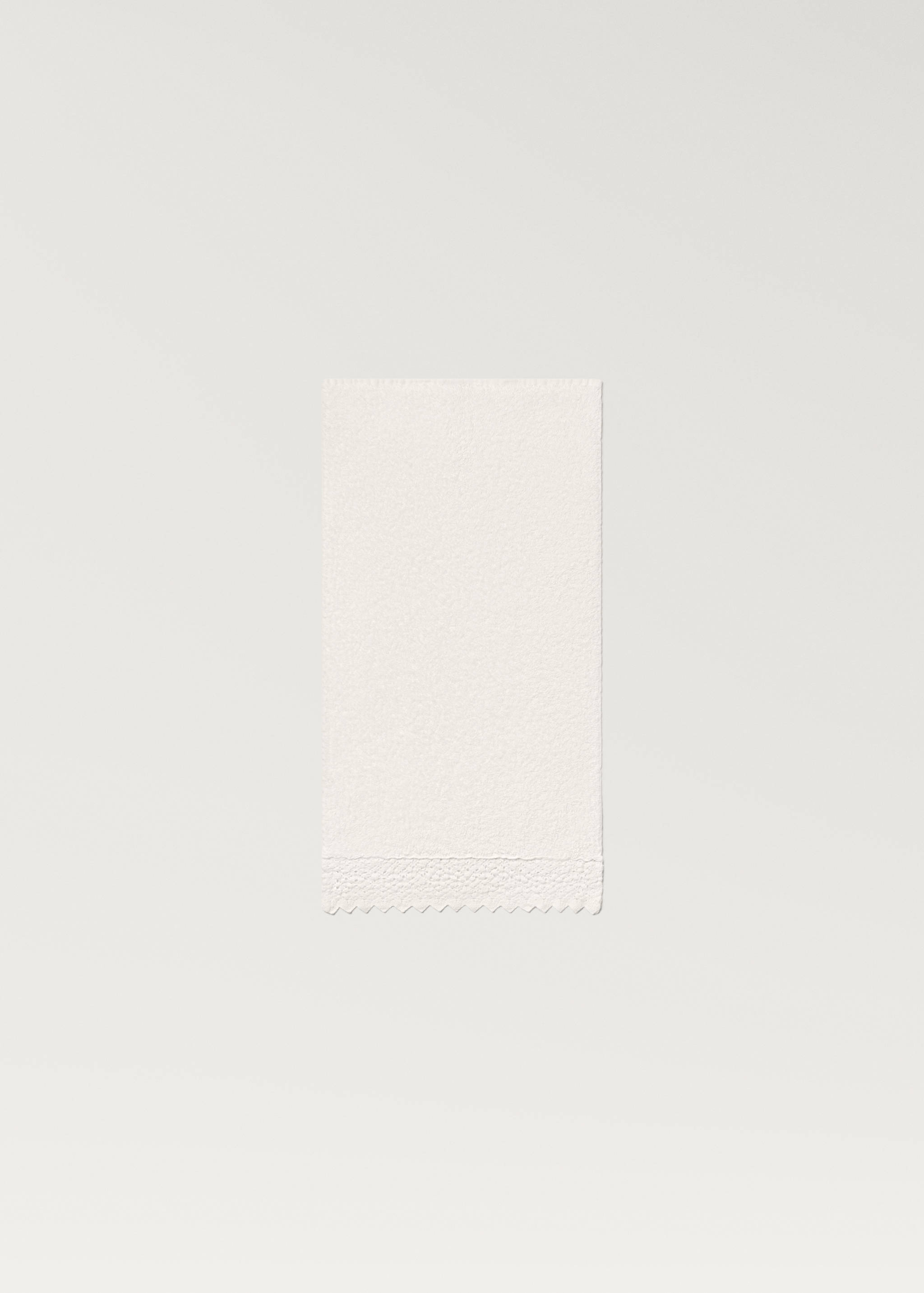 Face towel with lace - Details of the article 3