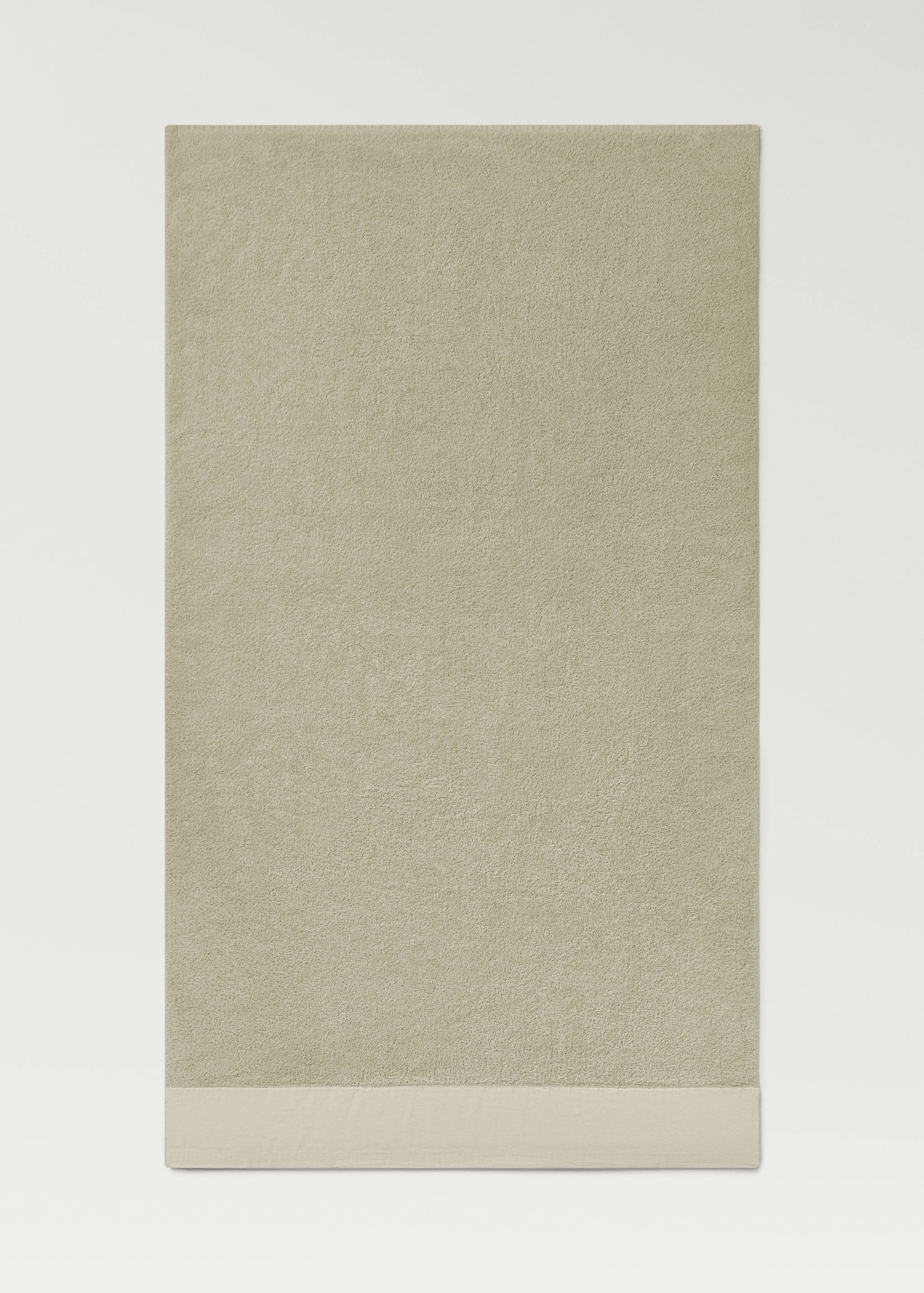 Bath towel with linen trim - Details of the article 3