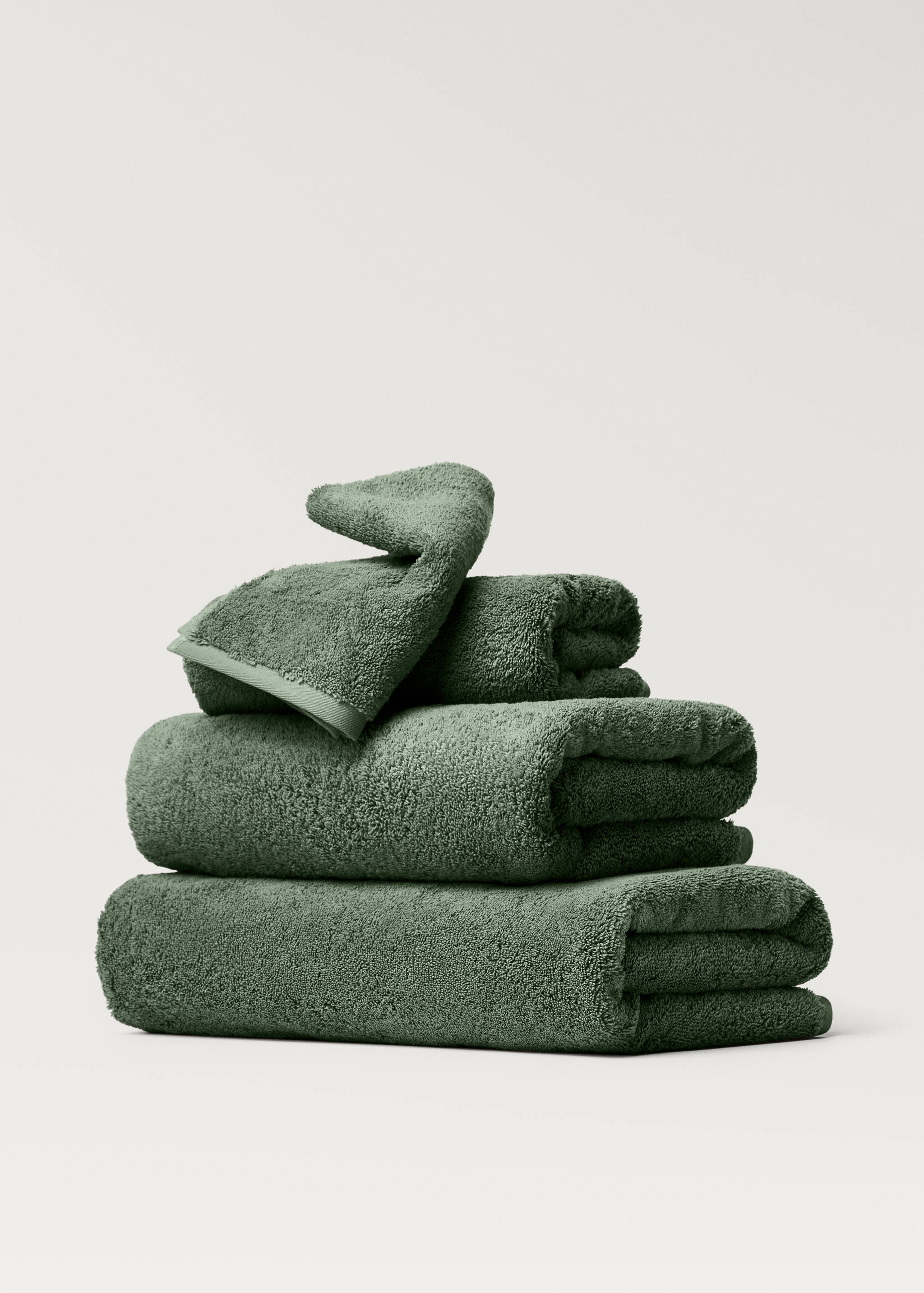 Soft cotton washbasin towel - Details of the article 4