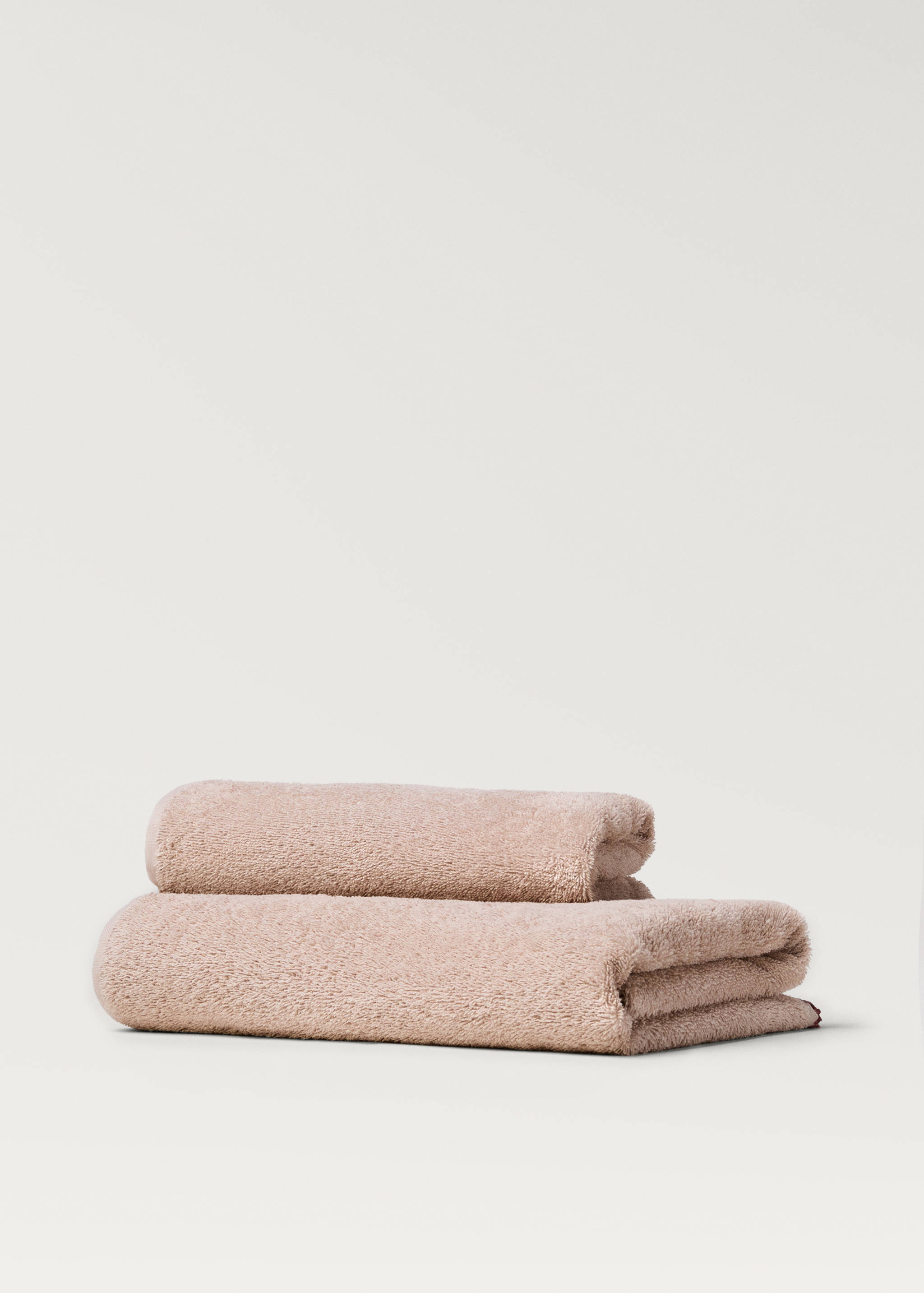 Children's washbasin towel with crochet trim - Article without model