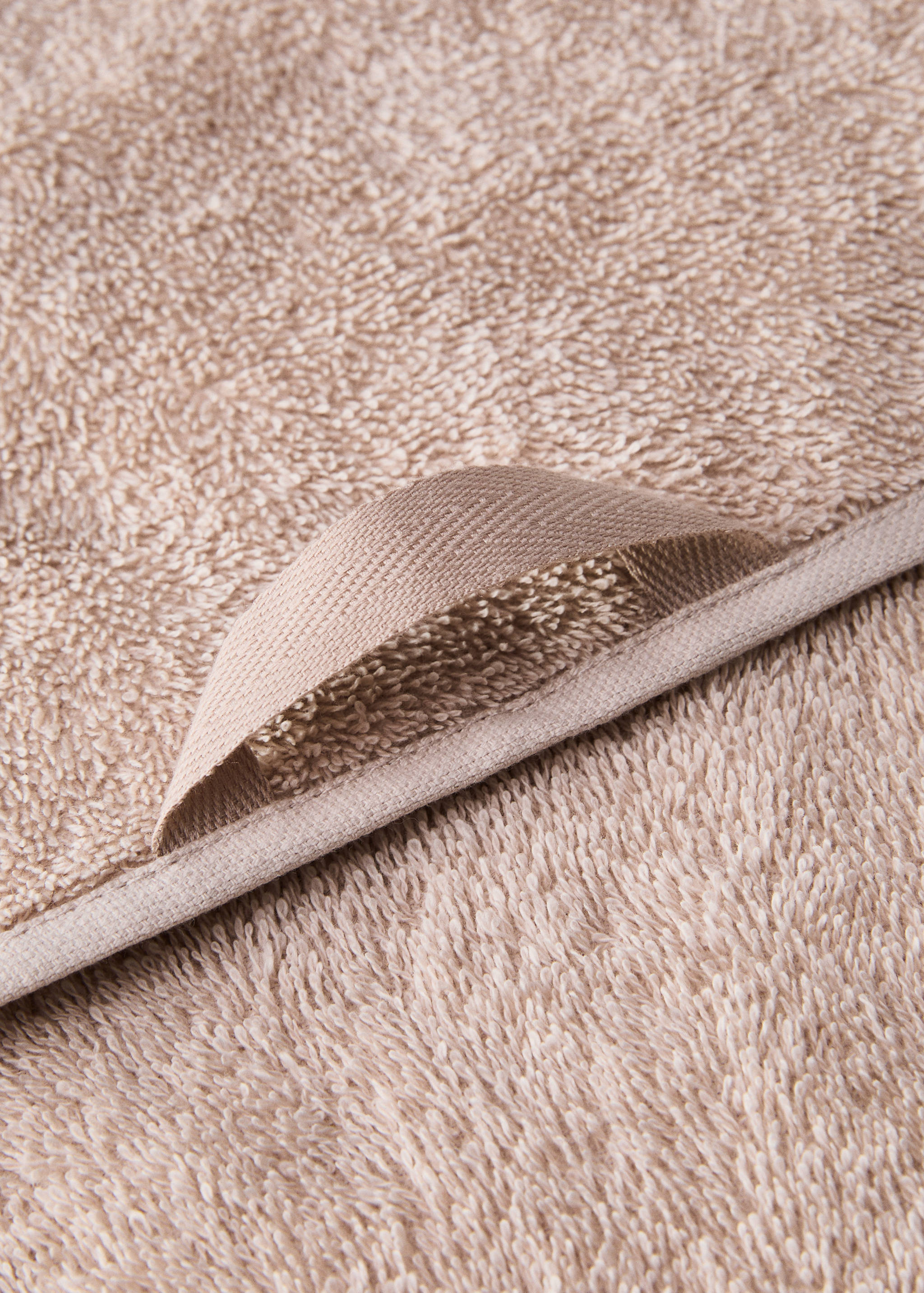 Children's washbasin towel with crochet trim - Details of the article 4