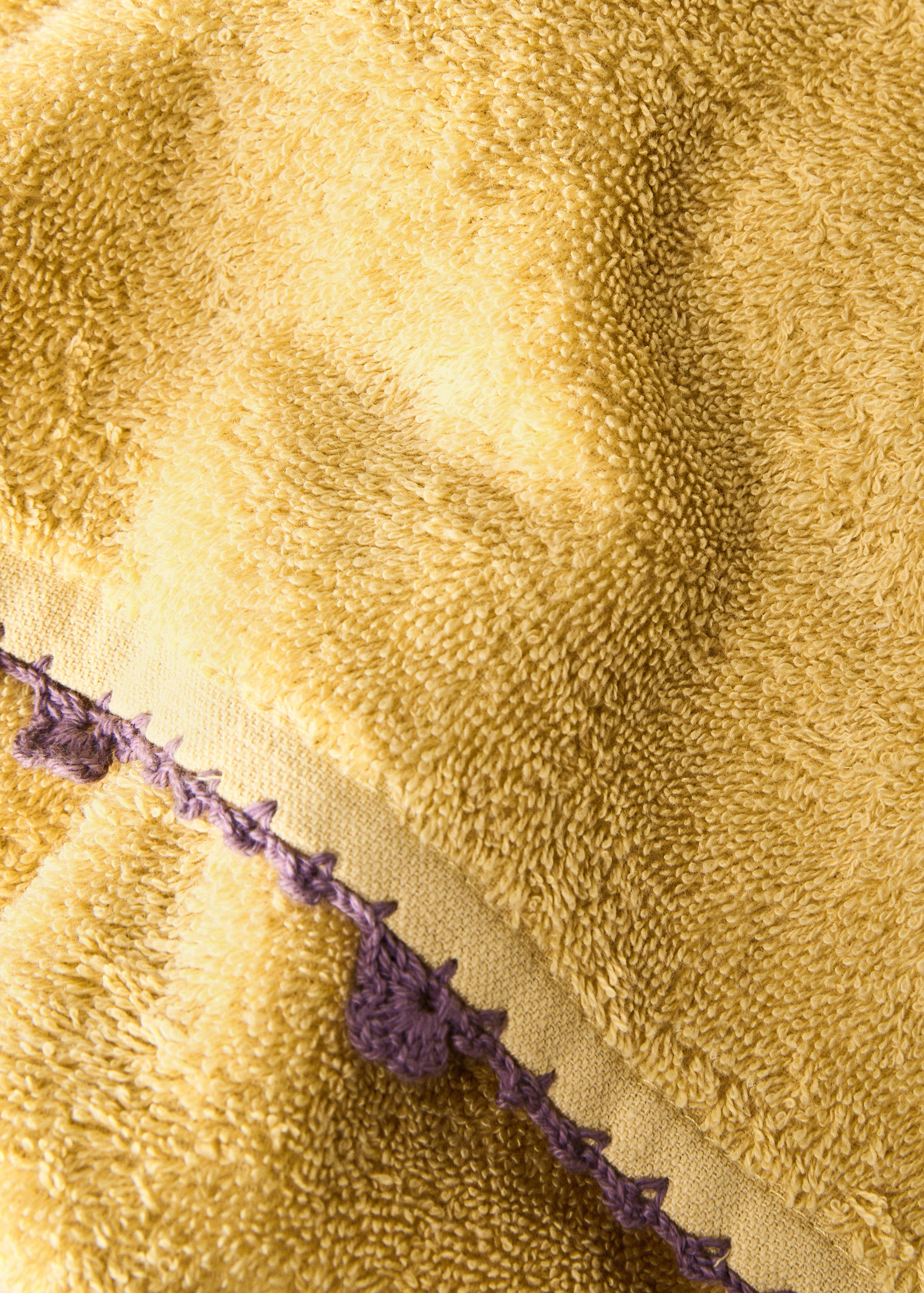 Toalla baño infantil terminación crochet - Detalle del artículo 3