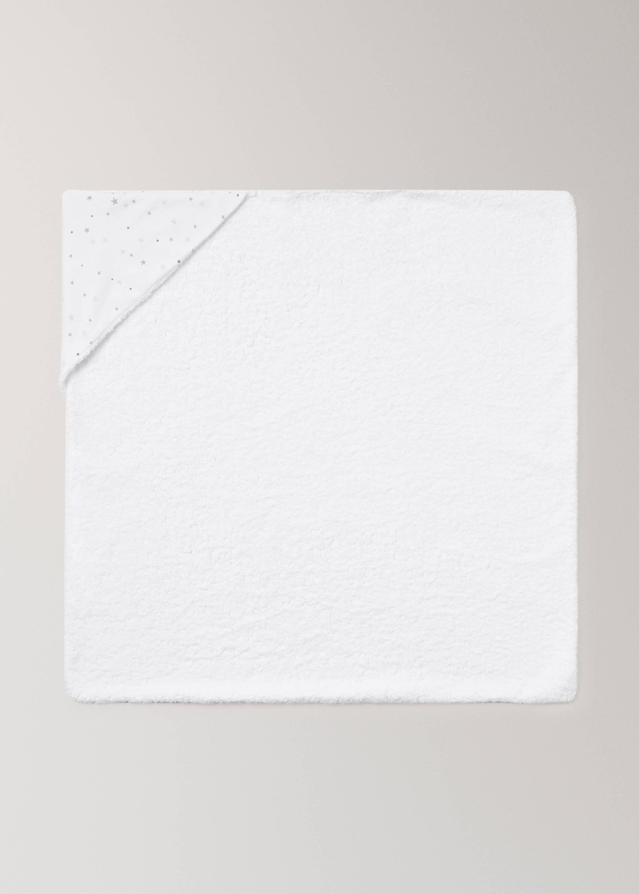 Children’s bath cape with star print - Article without model