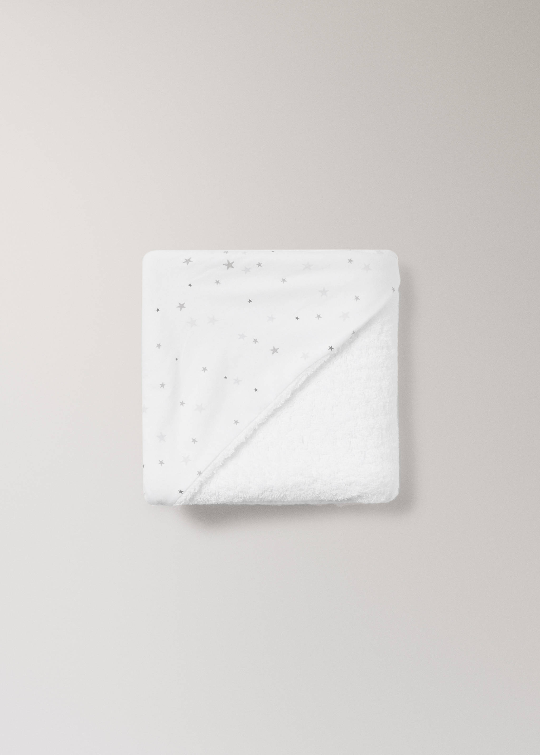 Children’s bath cape with star print - Details of the article 1