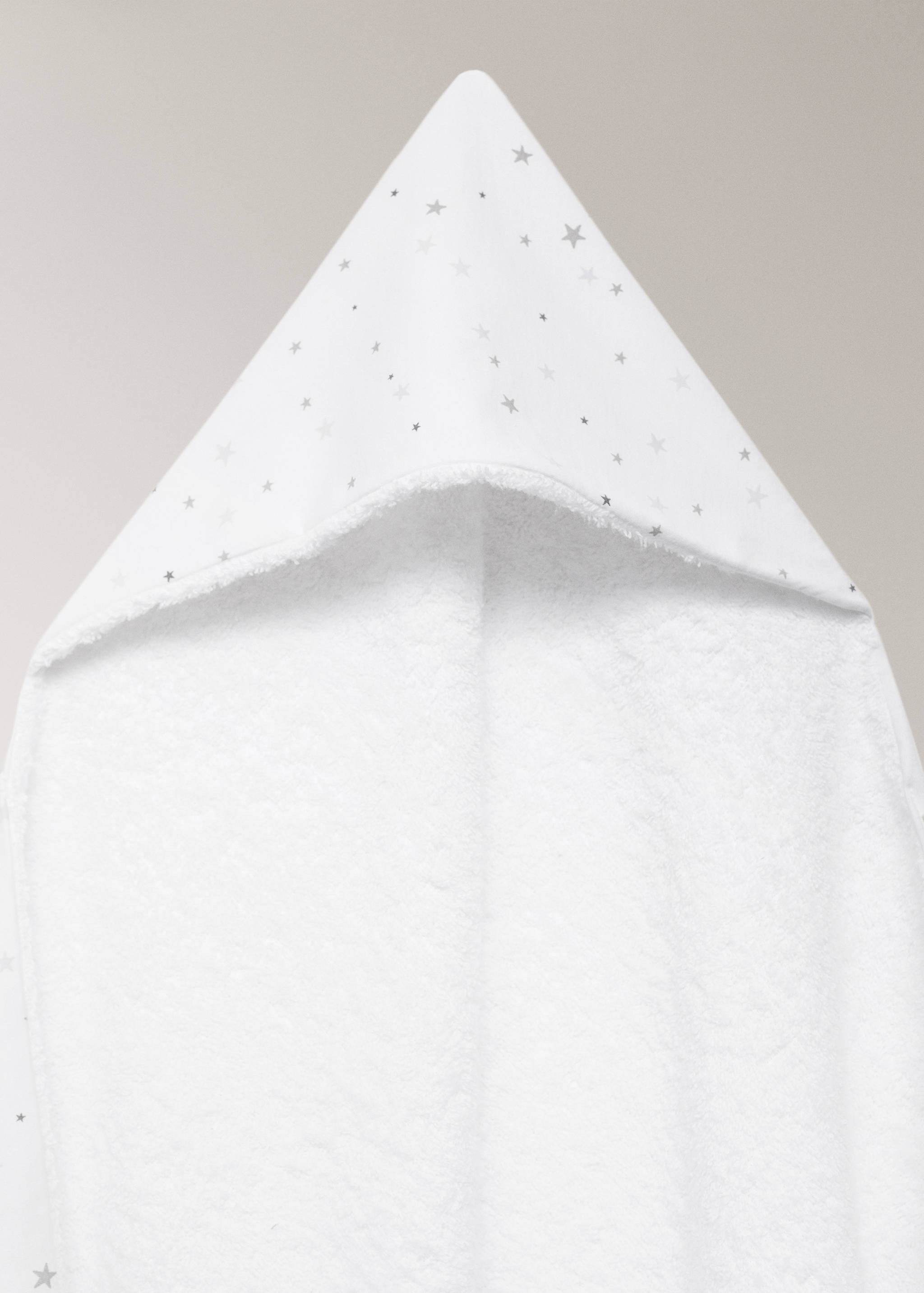 Children’s bath cape with star print - Details of the article 3