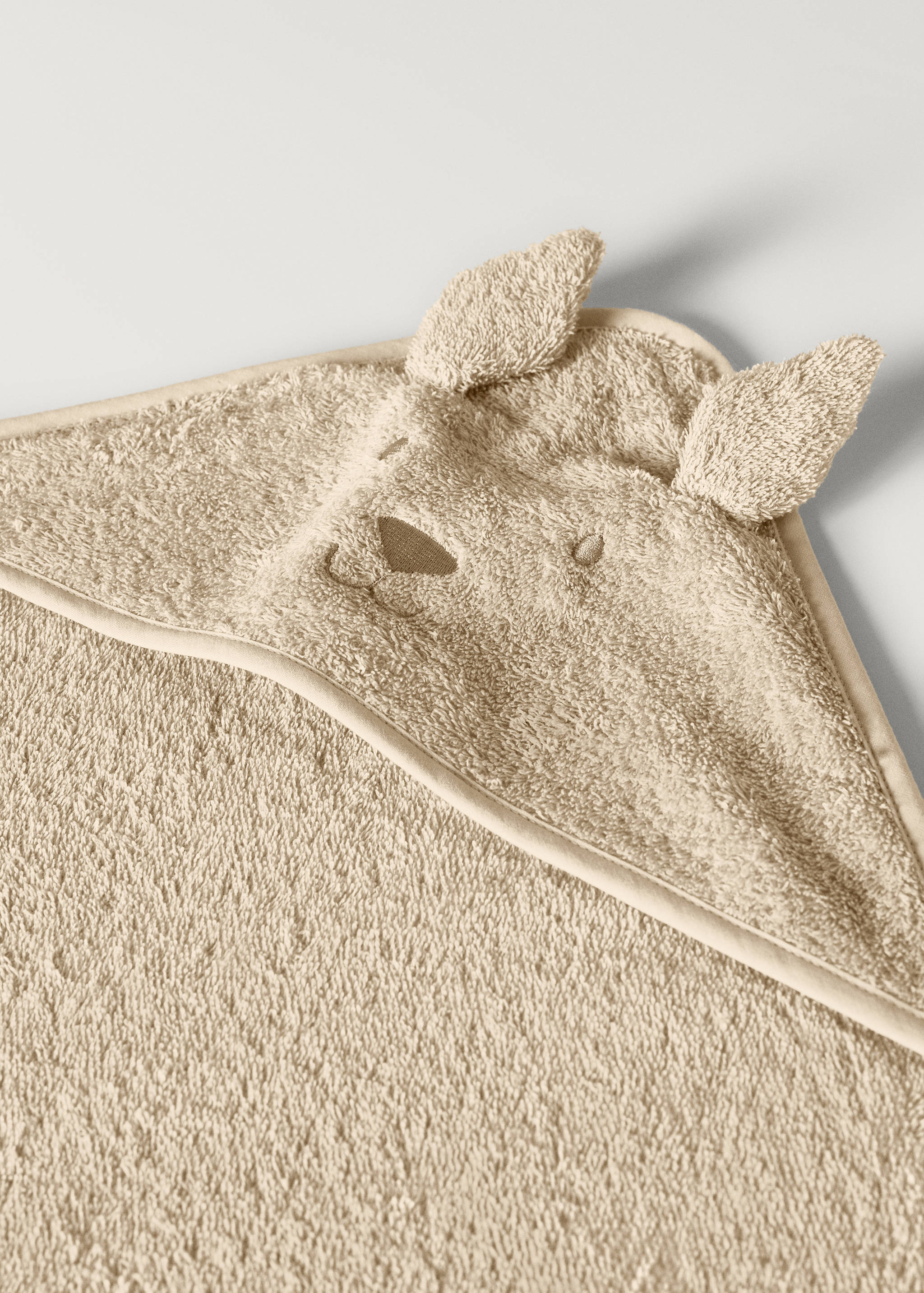 Children's terry bath cape with ears - Details of the article 2