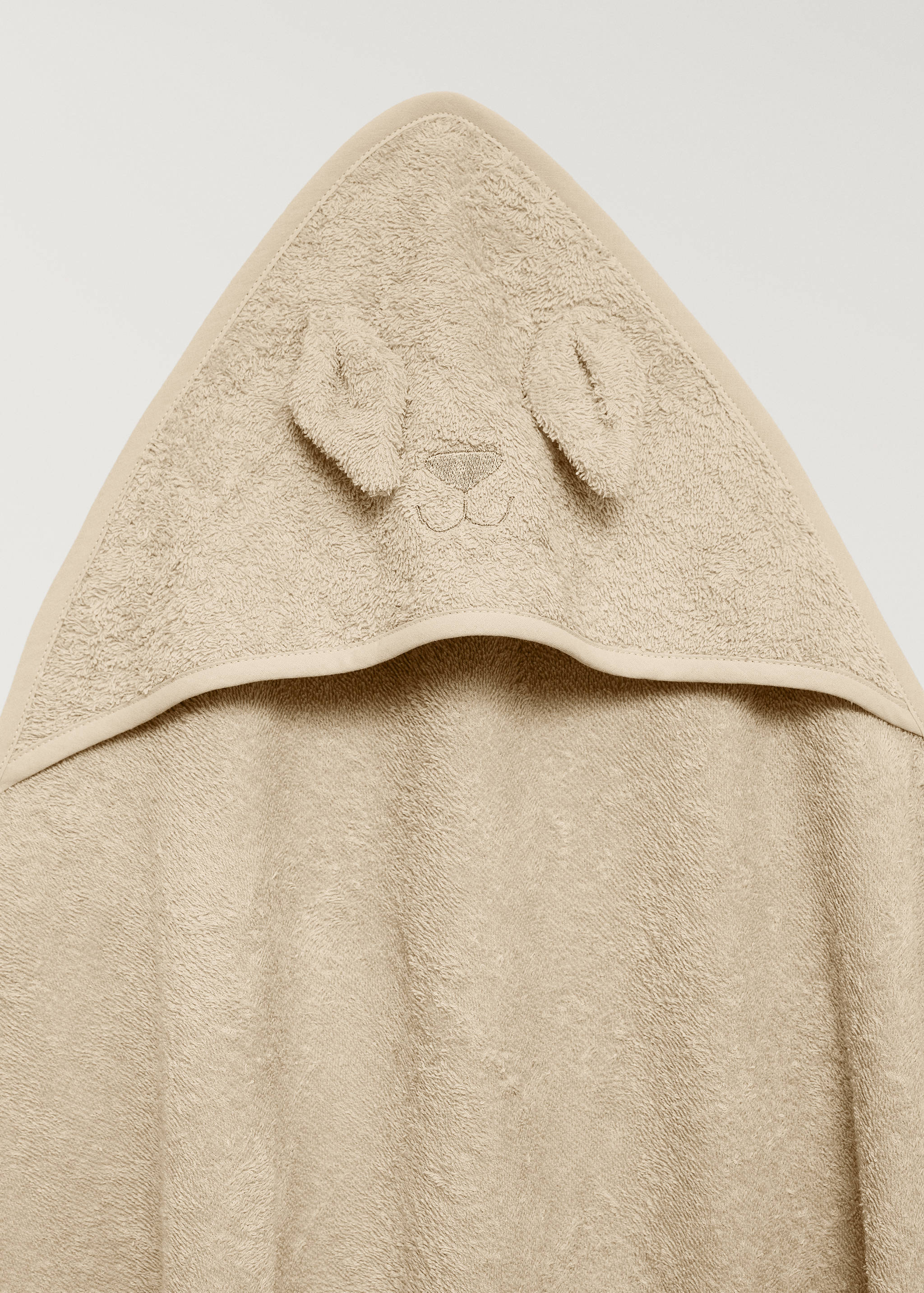 Children's terry bath cape with ears - Details of the article 3