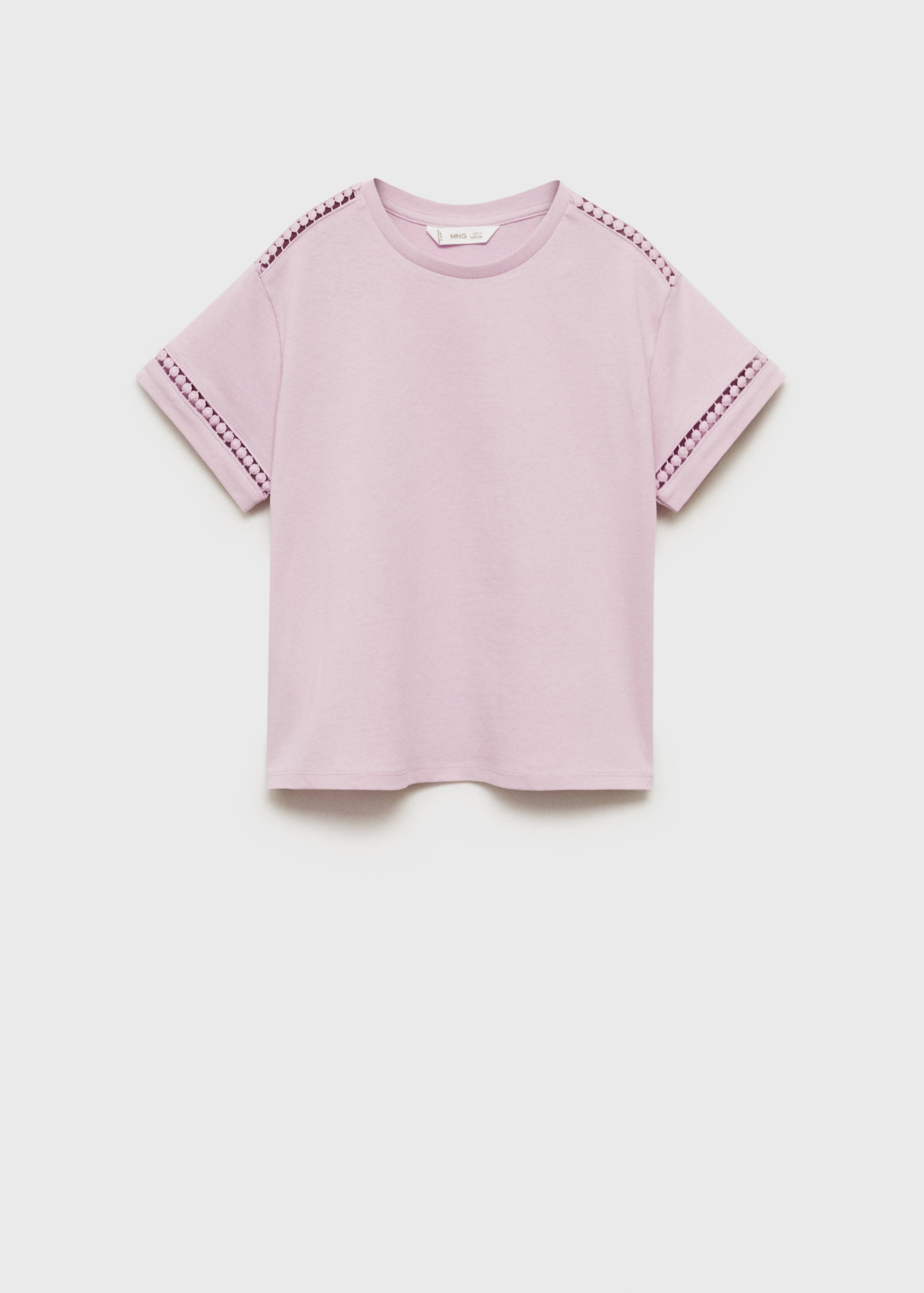 Camiseta detalles calados - Artículo sin modelo