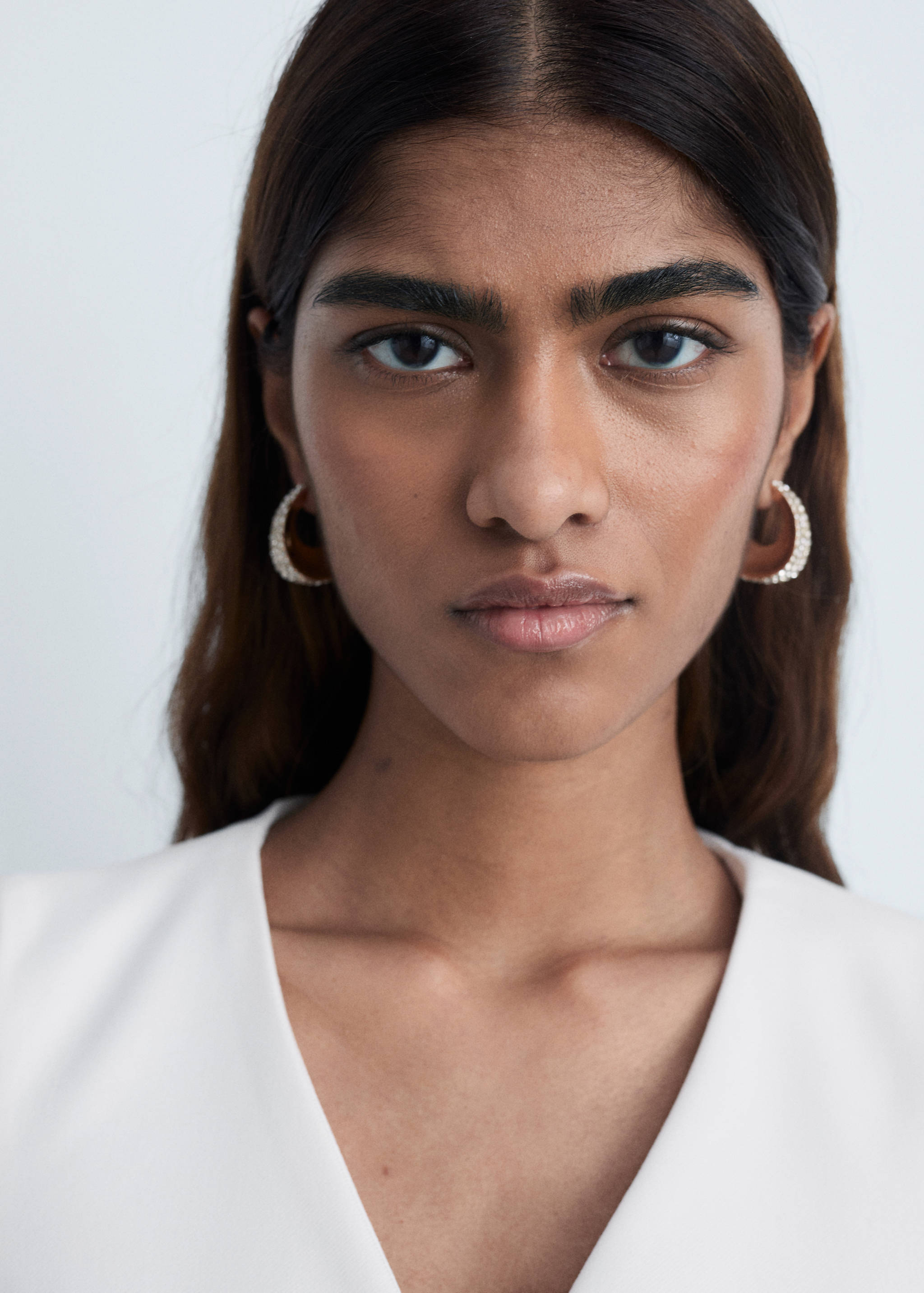 Vestido chaleco combinado - Detalle del artículo 1