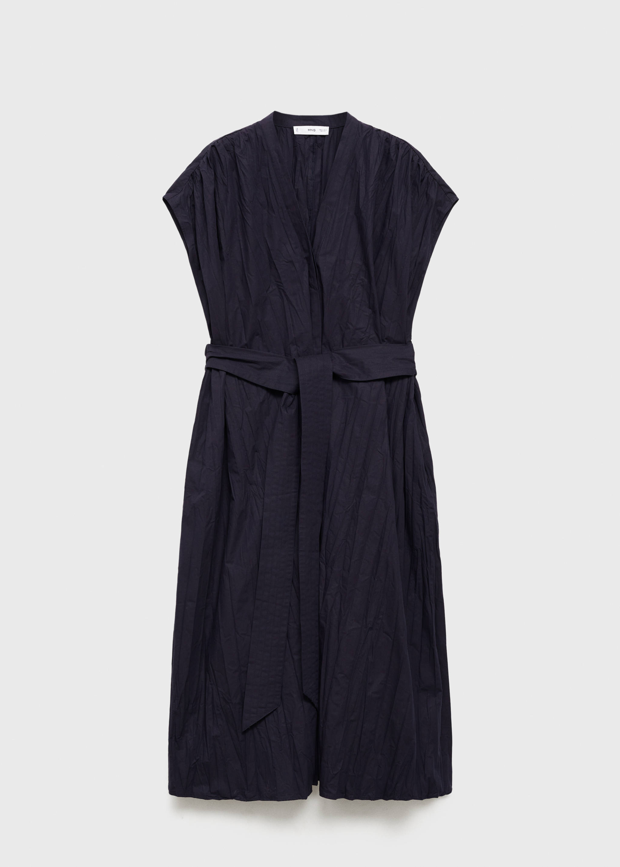 Textured bow dress - Article without model