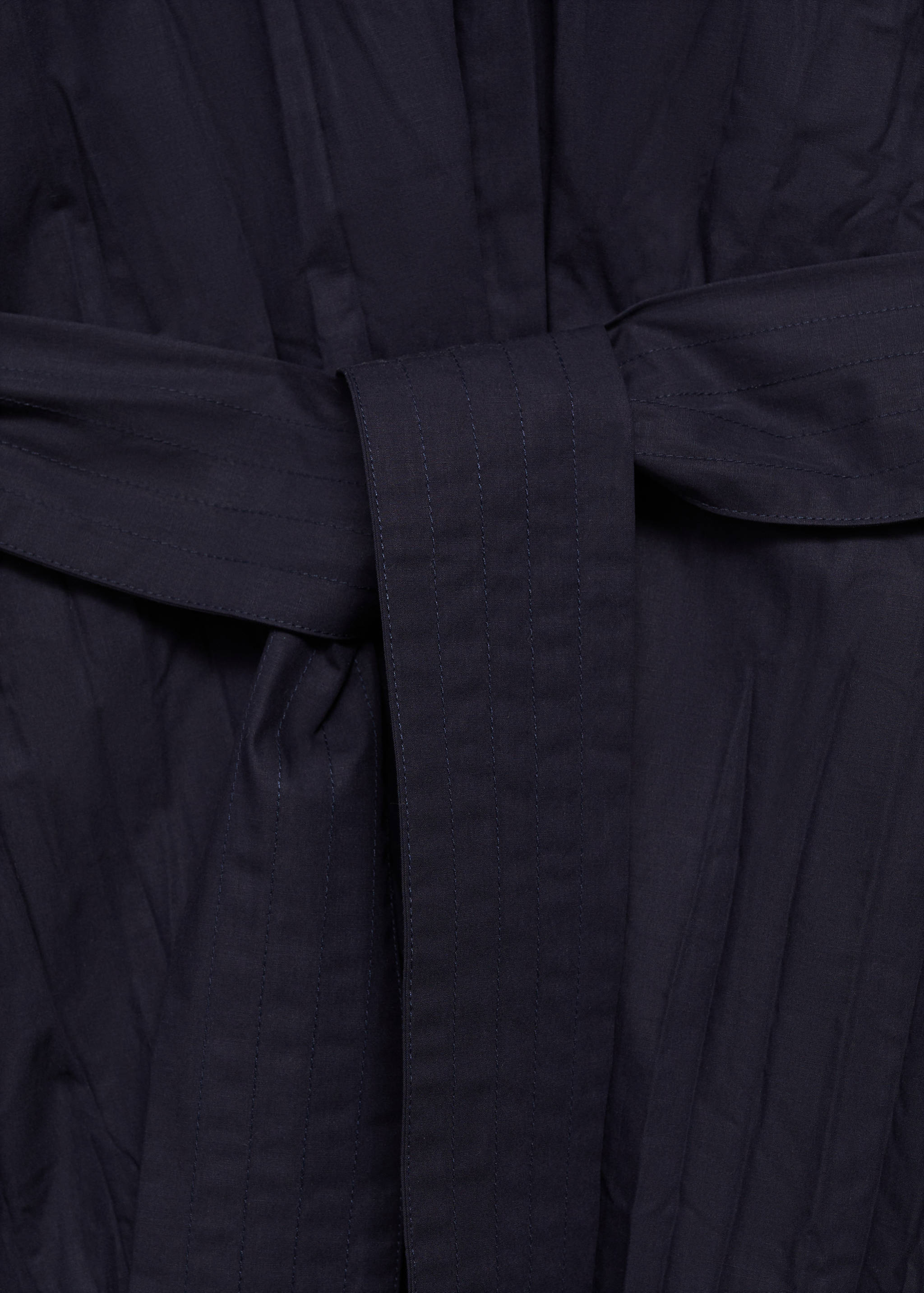 Textured bow dress - Details of the article 0