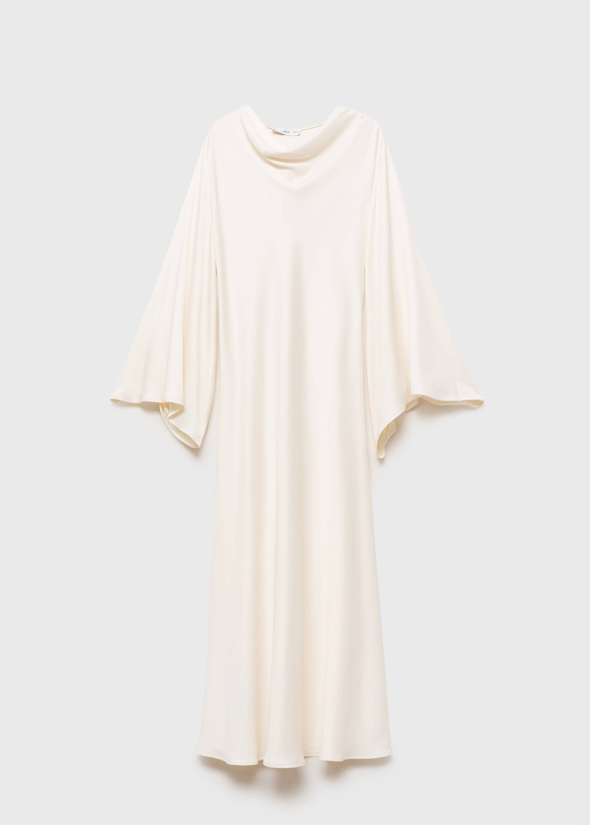 Long satin dress - Article without model